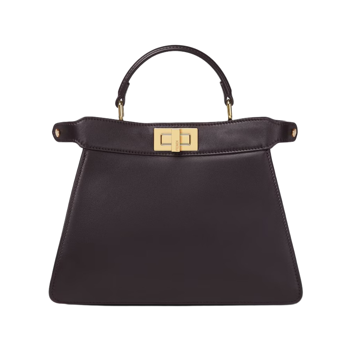 펜디 피카부 아이 씨 유 스몰 레더 백 다크 브라운(Fendi Peekaboo I See U Small Leather Bag Dark Brown) - 1