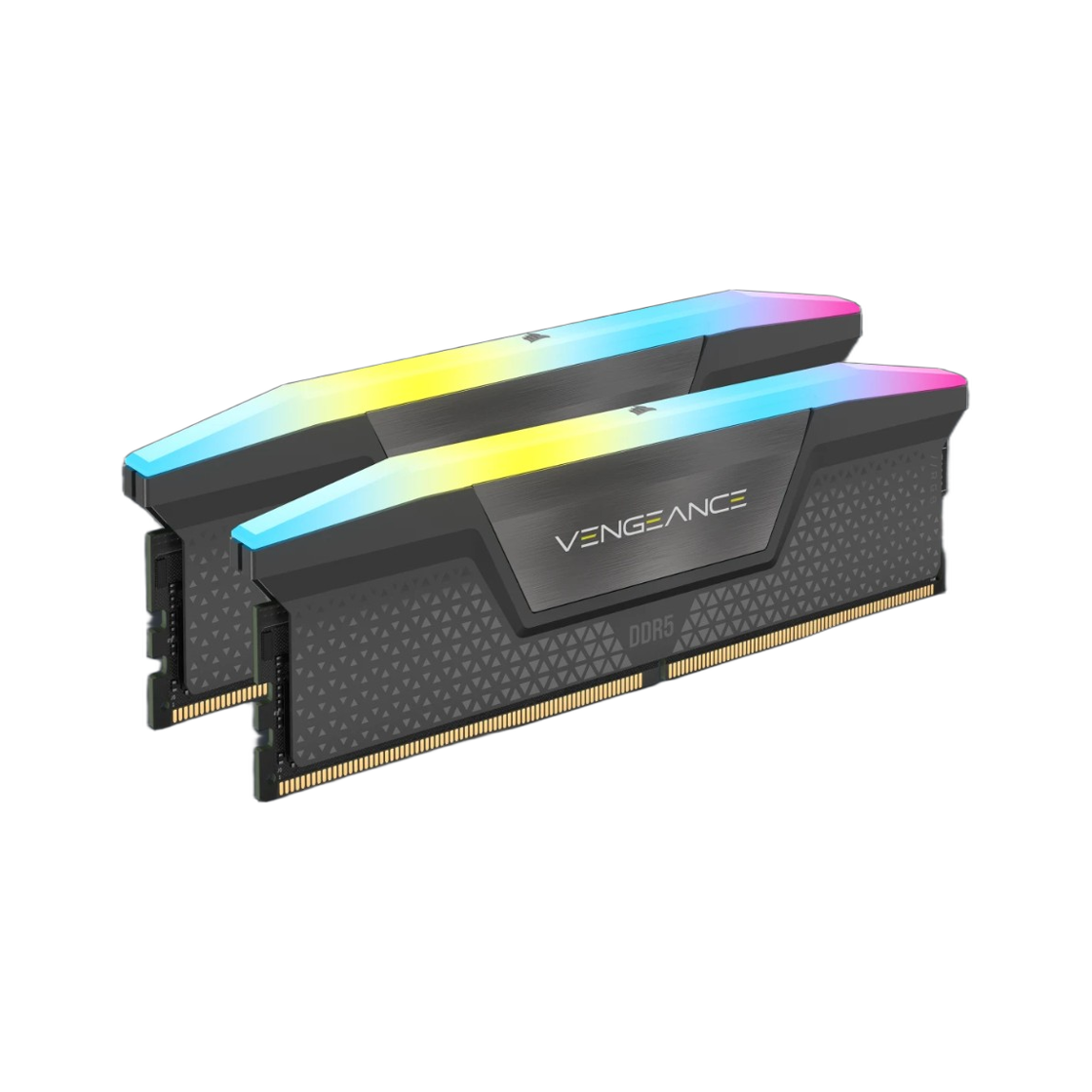 커세어 32GB(16GBx2) DDR5 CL30 벤전스 RGB 6000MHz 암드 그레이 (국내 정식 발매 제품)(Corsair 32GB(16GBx2) DDR5 CL30 Vengeance RGB 6000MHz AMD Grey (Korean Ver.)) - 1