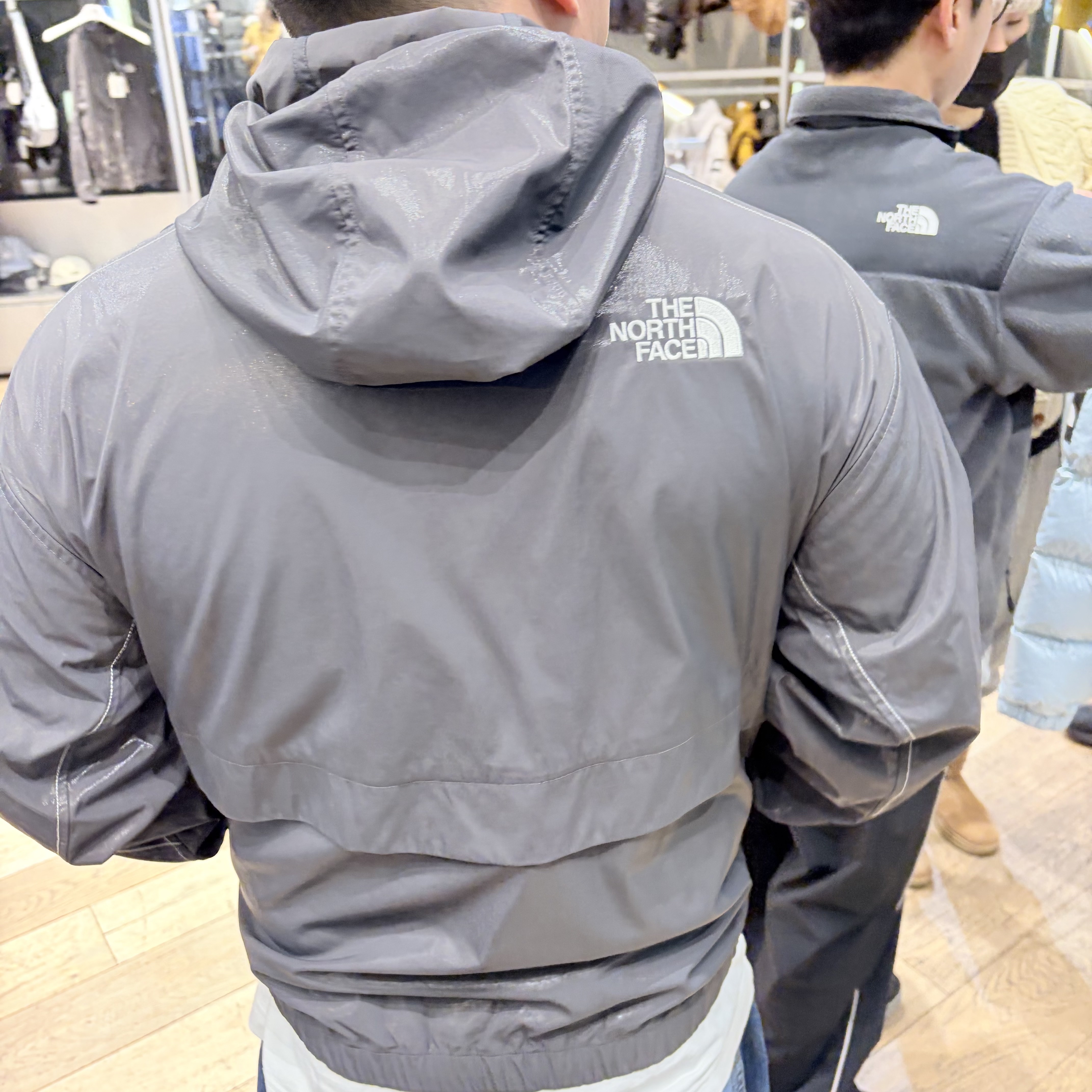The North Face White Label Novelty Olema Hoodie Black 착용 스타일 - 2