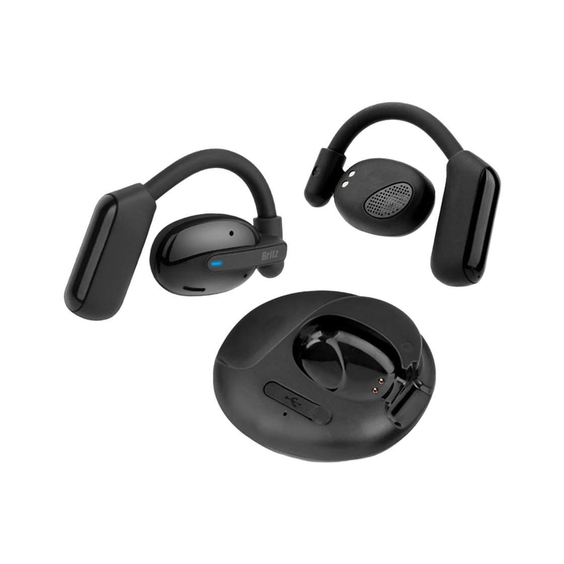 169655 BRITZ BZ-D7Pro Open Earring Type Wireless Bluetooth Earphones v5.4