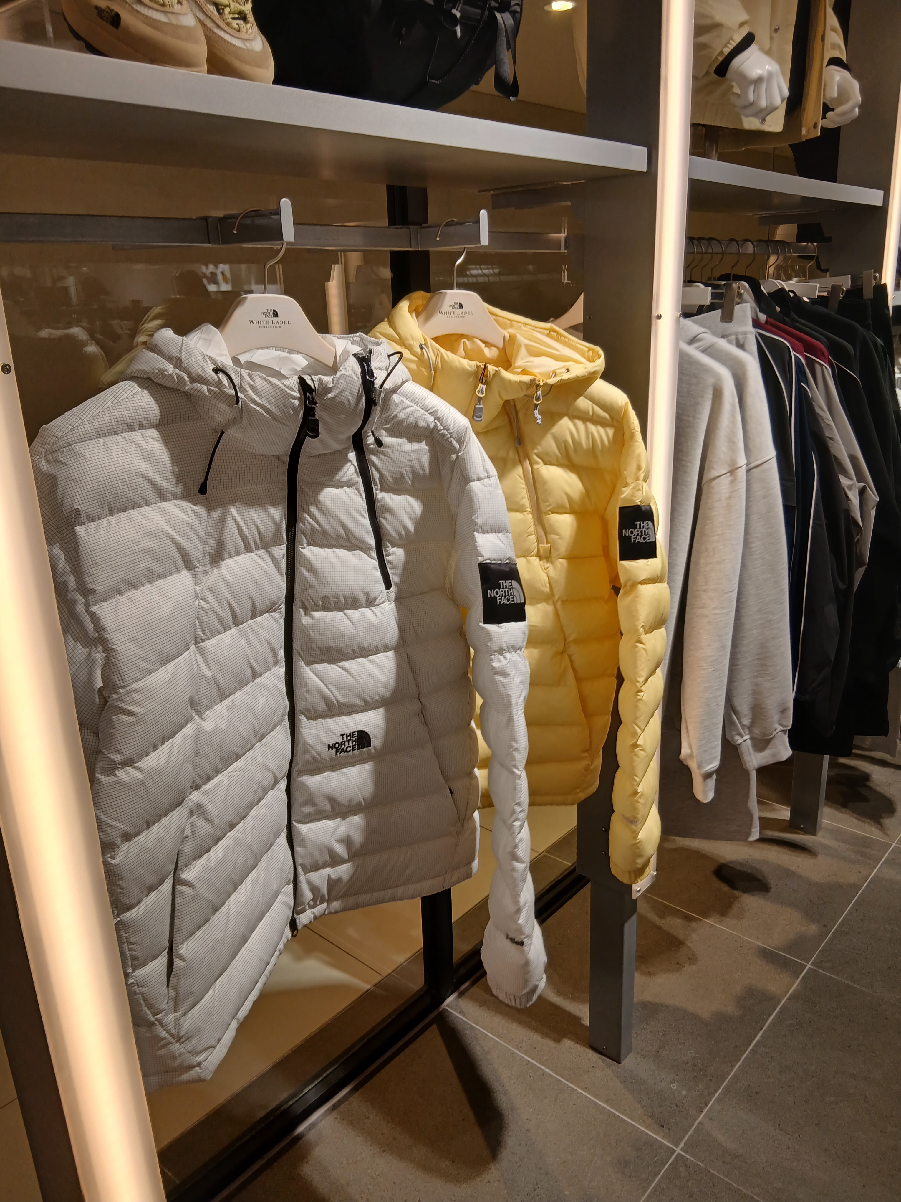 The North Face White Label Kalix T Jacket White - 26SS, The North Face White Label Kalix T Jacket Custard - 26SS 착용 스타일
