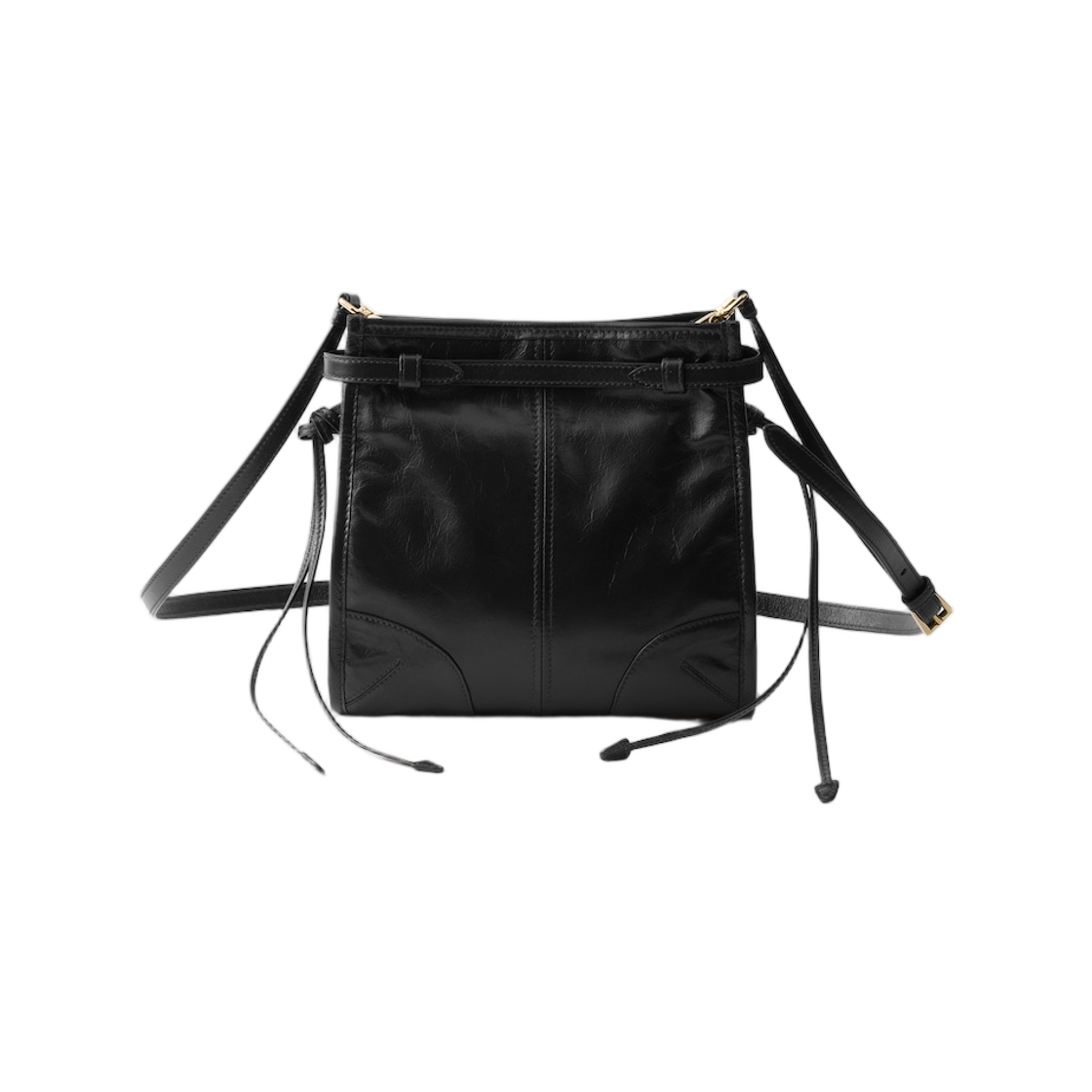 프라다 보니 레더 미니 숄더백 블랙(Prada Bonnie Leather Mini Shoulder Bag Black) - 2