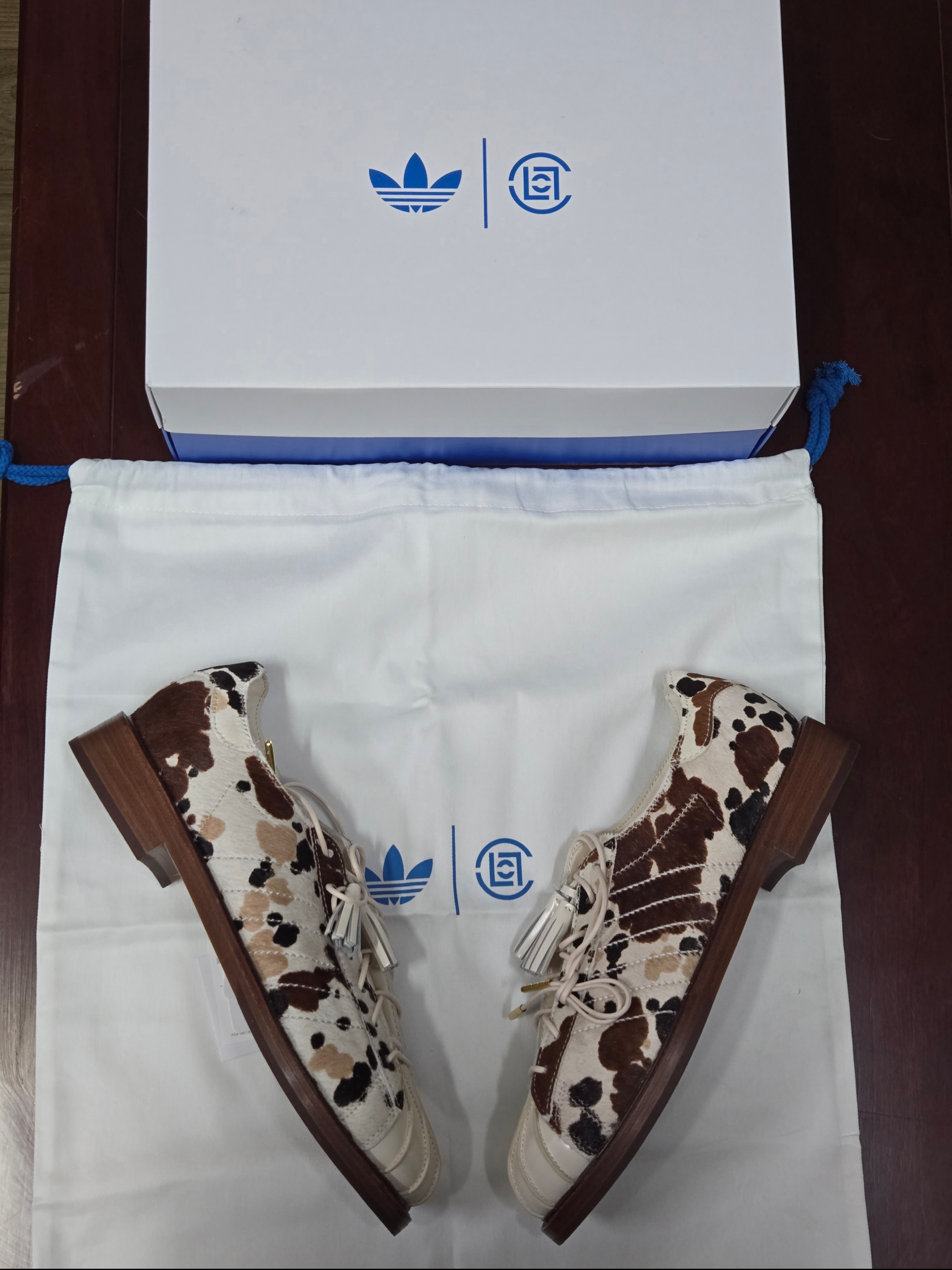 Adidas x Edison Chen Clot Superstar Dress Wonder White Preloved Brown 착용 스타일 - 2