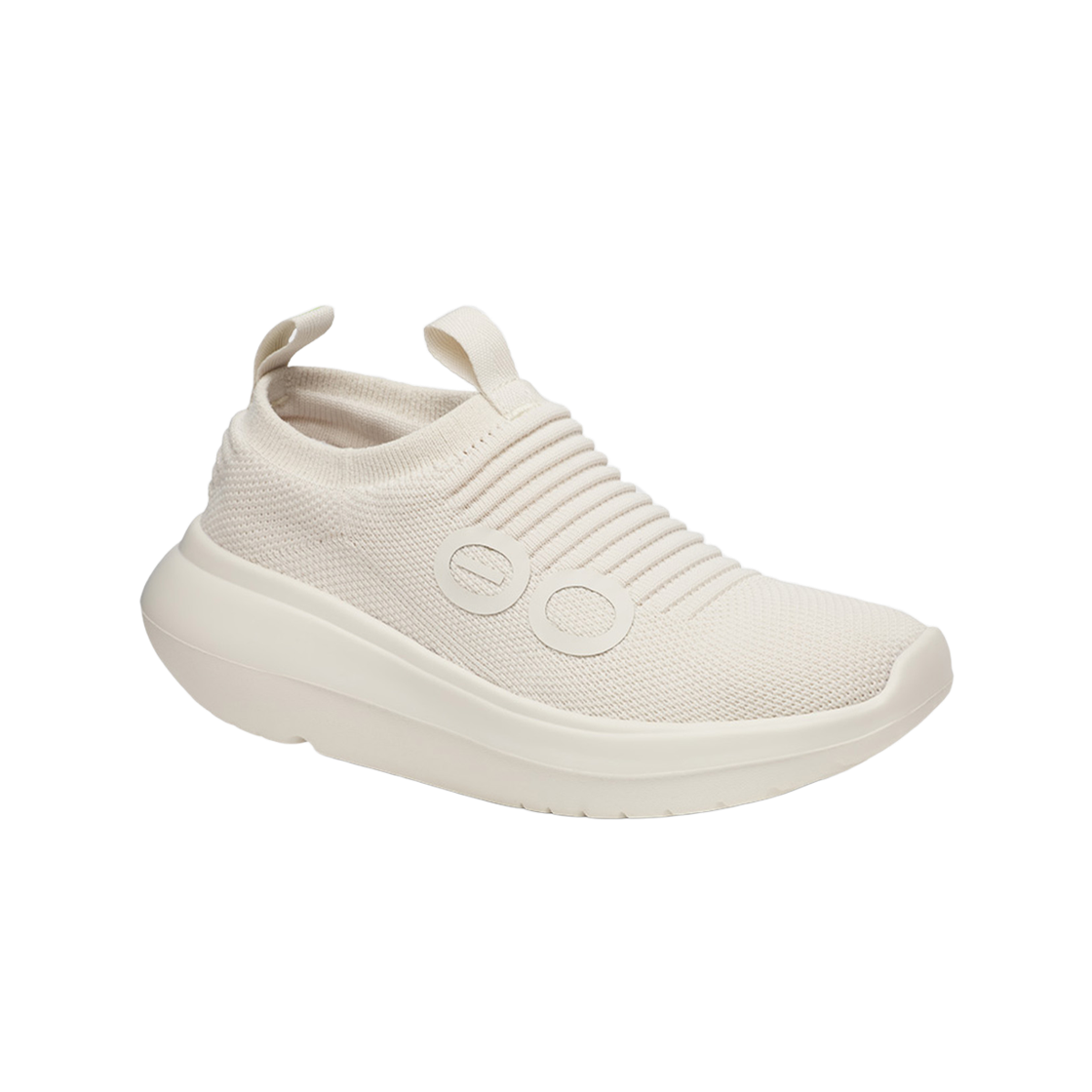 우포스 Oomy Zen 아이보리 여성 운동화(OOFOS Oomy Zen Ivory Women Sneakers) - 6