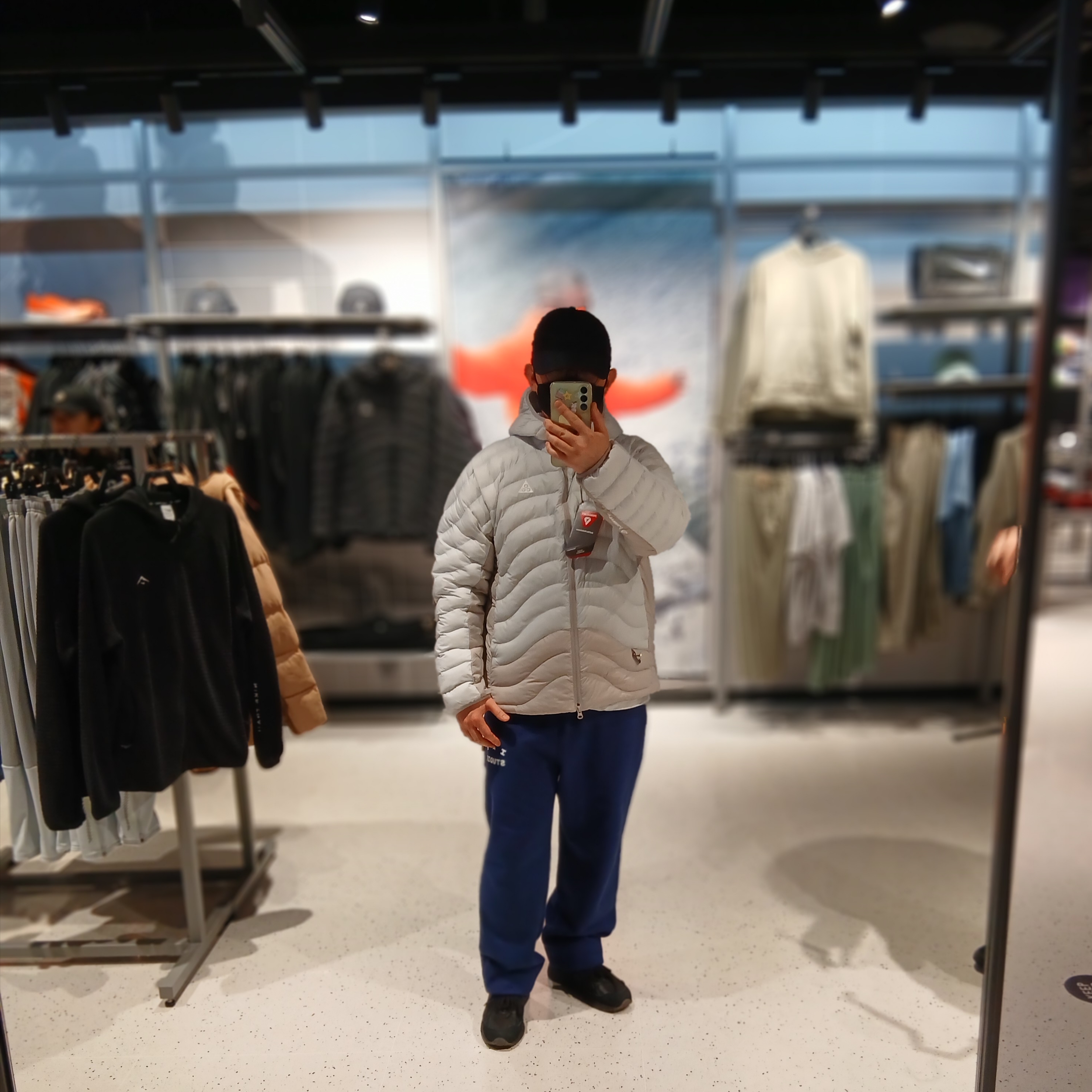Nike ACG Lava Flow Therma-Fit ADV Jacket Photon Dust Grey Fog - Asia, Nike ACG Lava Flow Therma-Fit ADV Jacket Black Summit White - Asia ์ฐฉ์ฉ ์คํ์ผ - 1
