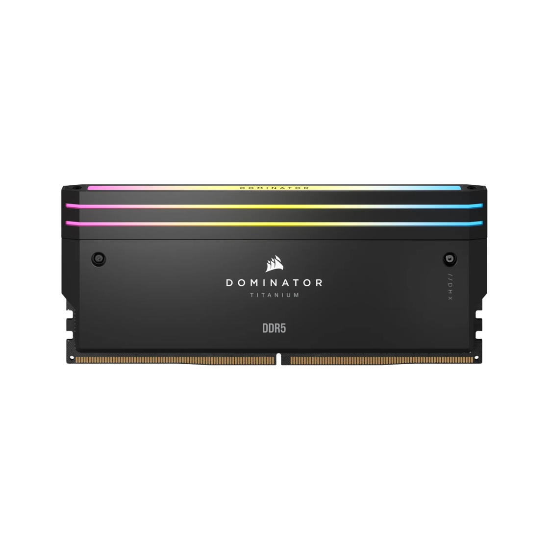 커세어 64GB(16GBx4) DDR5 CL36 도미네이터 티타늄 RGB 6000MHz 인텔 블랙 (국내 정식 발매 제품)(Corsair 64GB(16GBx4) DDR5 CL36 Dominator Titanium RGB 6000MHz Intel Black (Korean Ver.)) - 2