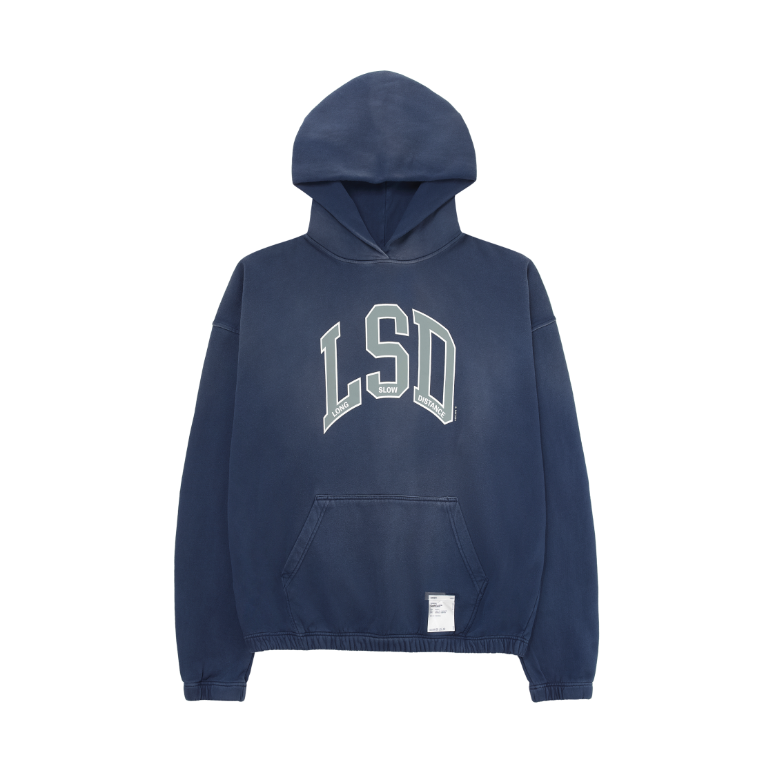 새티스파이 소프트셀 후드 썬 블리치드 인디고(Satisfy Softcell Hoodie Sun Bleached Indigo)