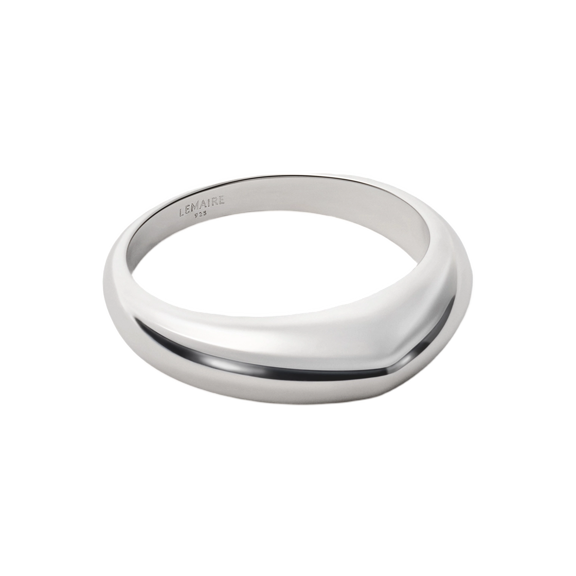 JW0070-LO0042-927 Lemaire Drop Ring in Silver