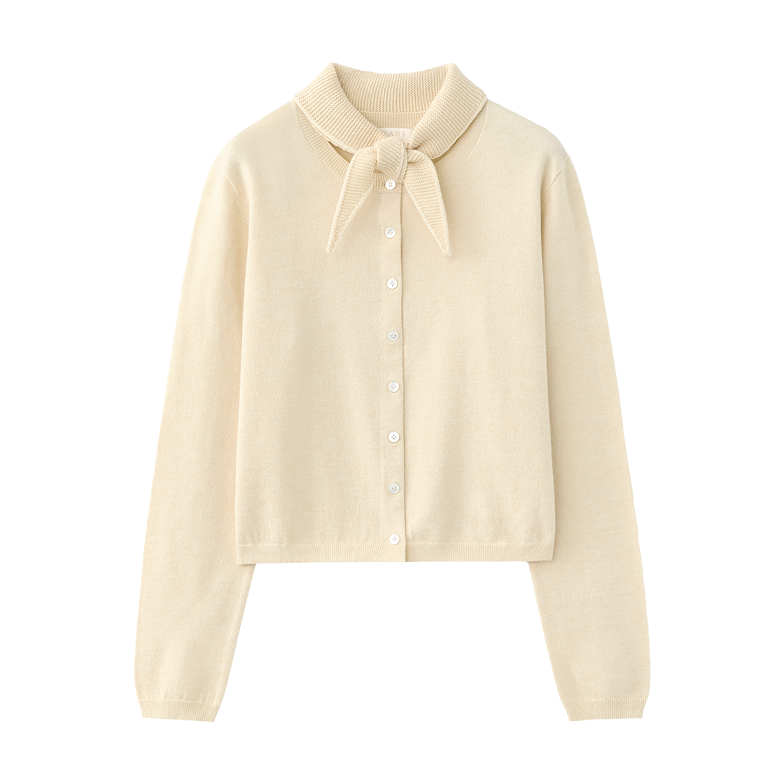 SBF1KC03WBT (W) Suare Women Daily Minimal Button Cardigan (SET) Butter