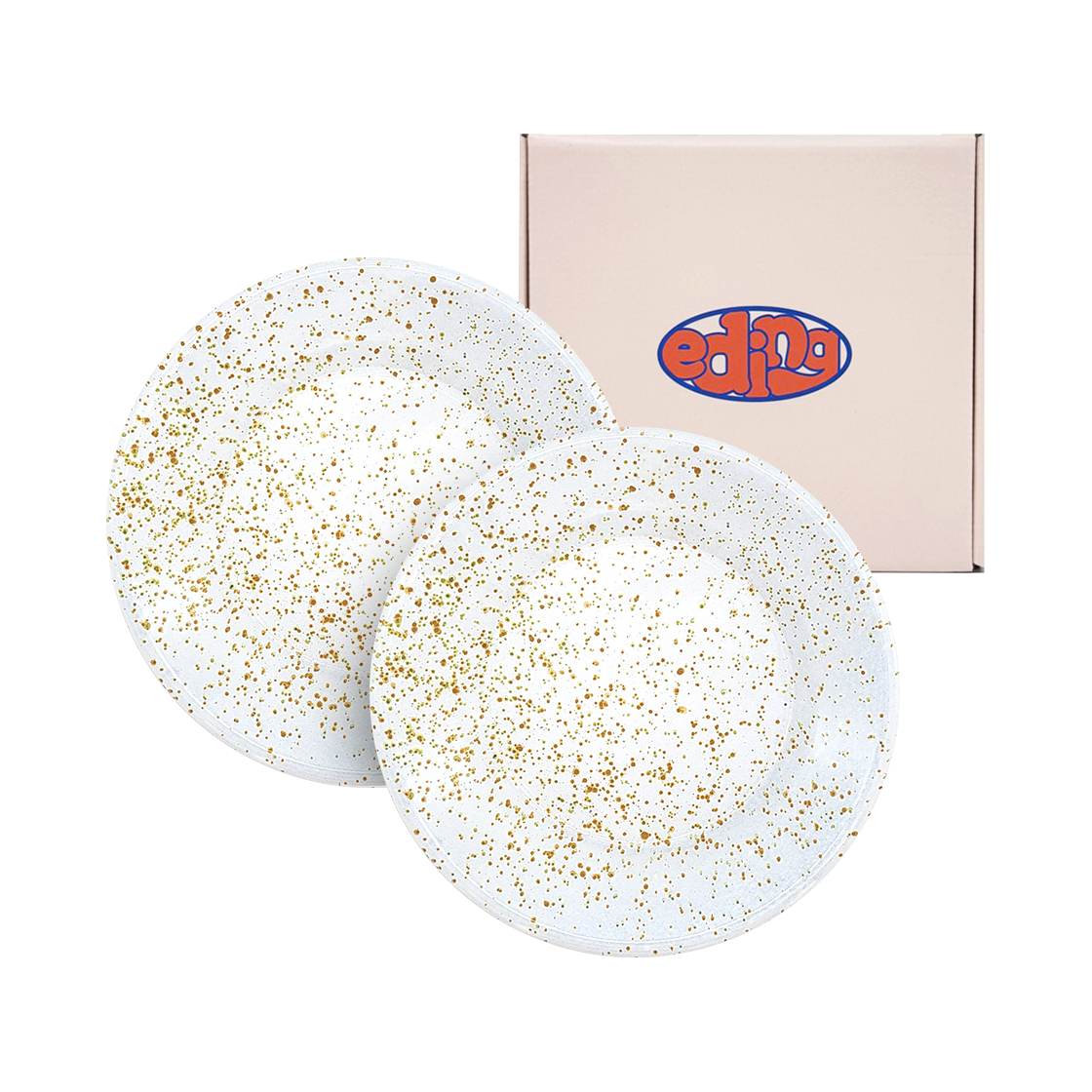 에딩 밀키웨이 법랑 플레이트 제주 만다린 2p gift set(Eding Mlikyway Ename Plate 2p Gift Set Jenu Mandarin)