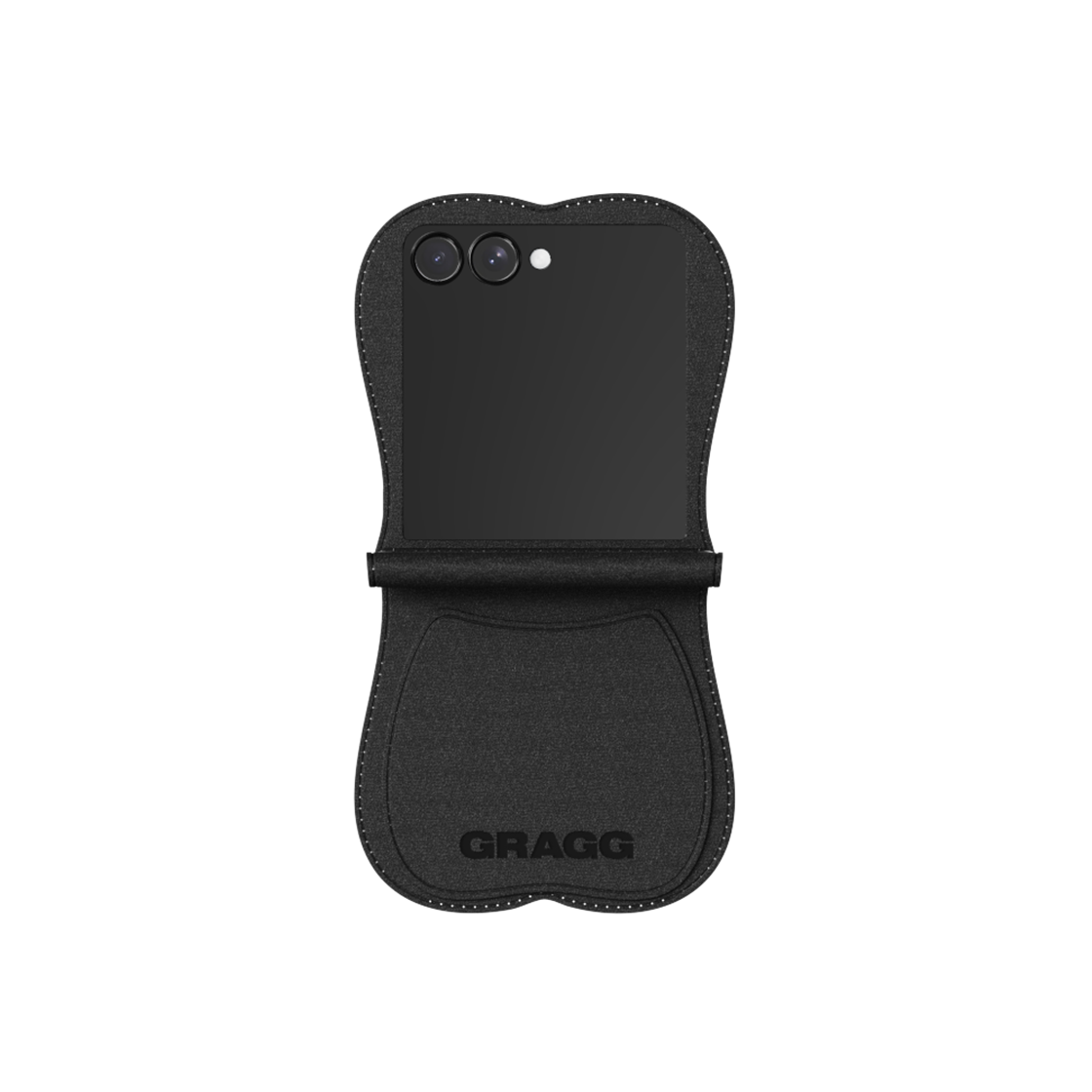 GRG26020206 GARGG LAYERED RIBBON CASE - BLACK