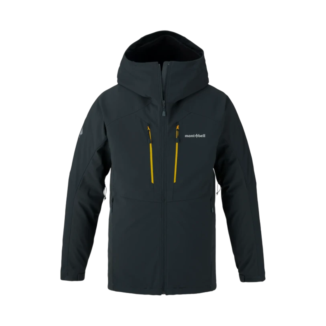 1106790 Montbell Powder Shed Hooded Jacket Black