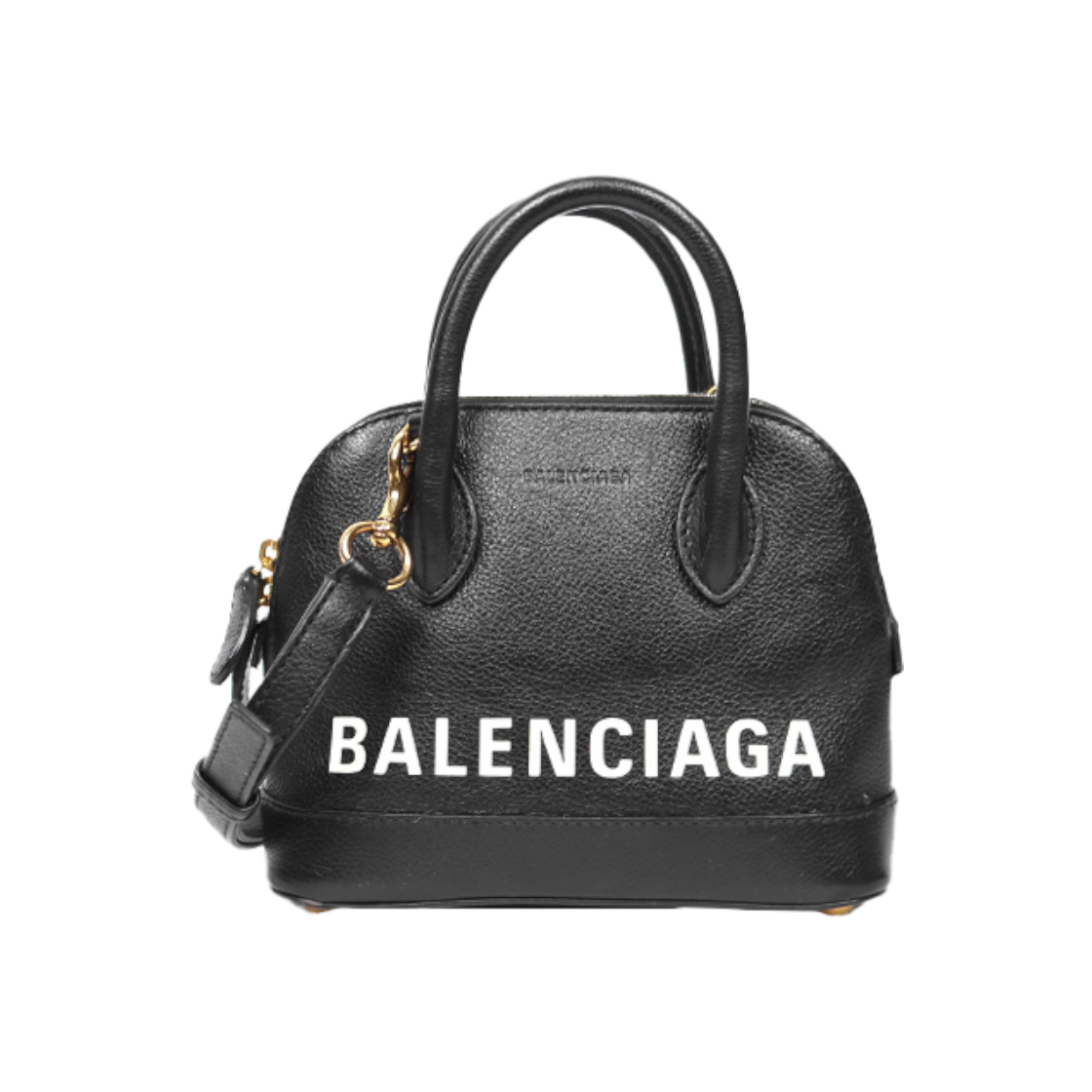 IT6ETHV34UTH Balenciaga Black Ville Top Handle 2-Way Bag A-A47298