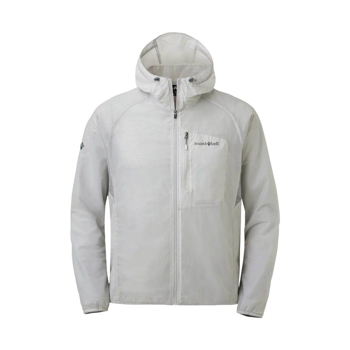 2306165 Montbell Ultra Light Shell Hooded Jacket Ice White