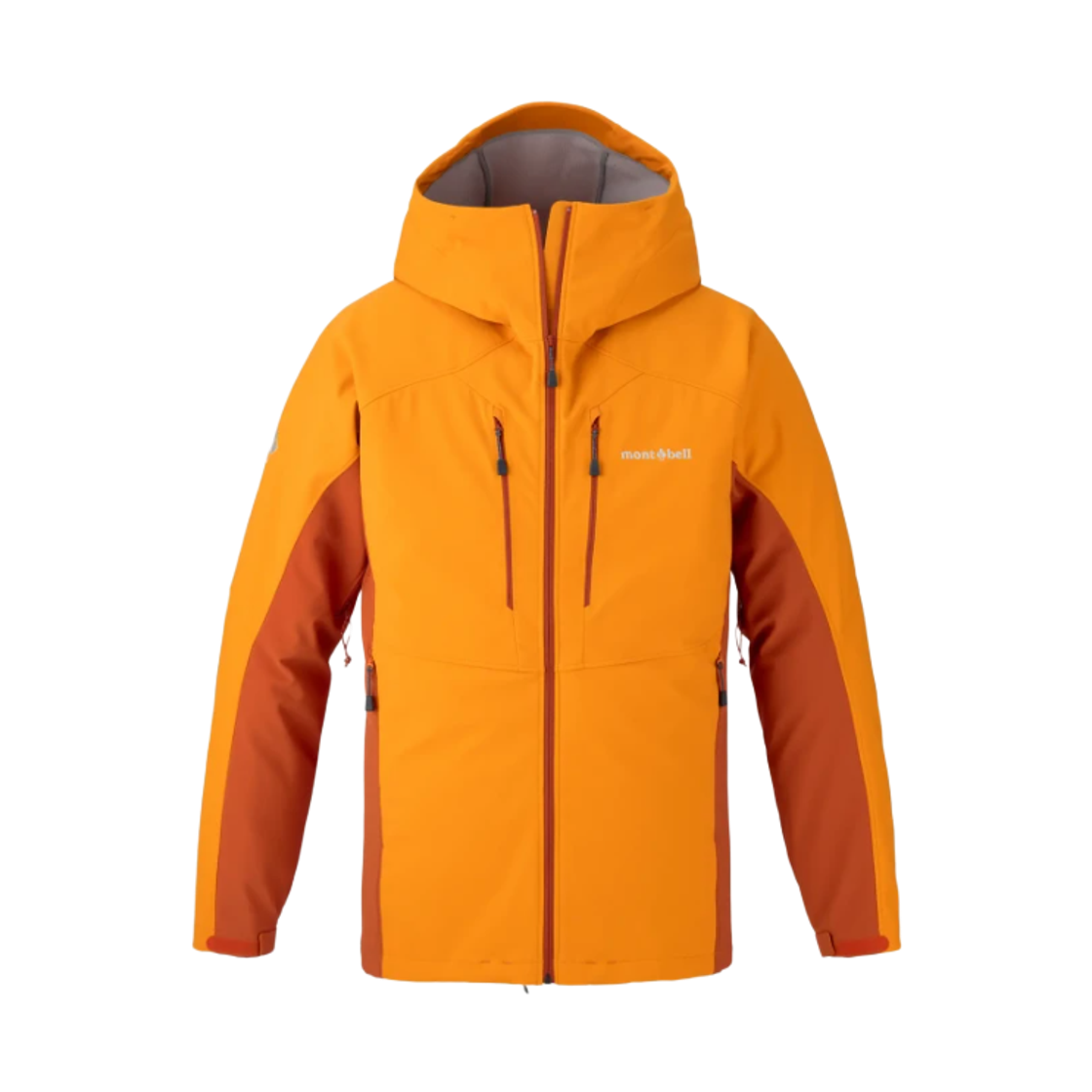1106790 Montbell Powder Shed Hooded Jacket Orange