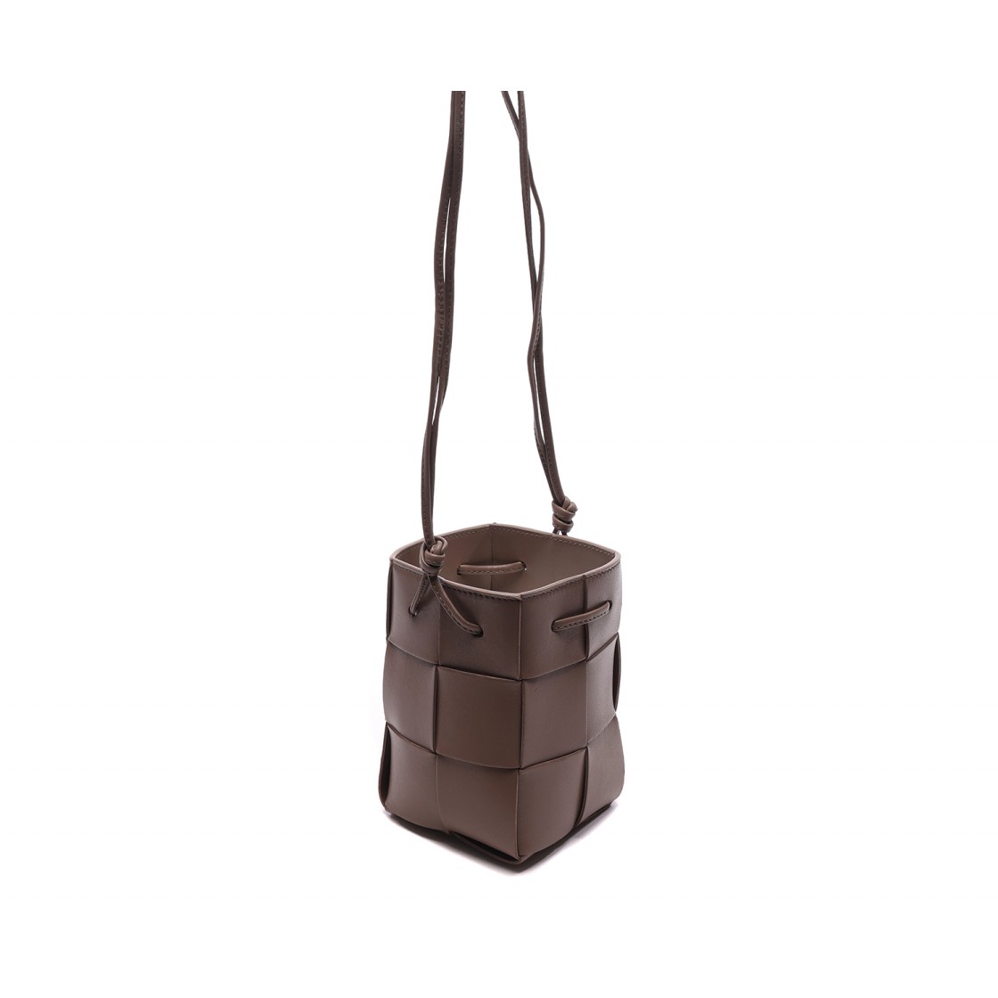 [25% 쿠폰] 보테가 베네타 미니 카세트 버킷백 토프 그레이([25% 쿠폰] Bottega Veneta Mini Cassette Bucket Bag Taupe Grey) - 3