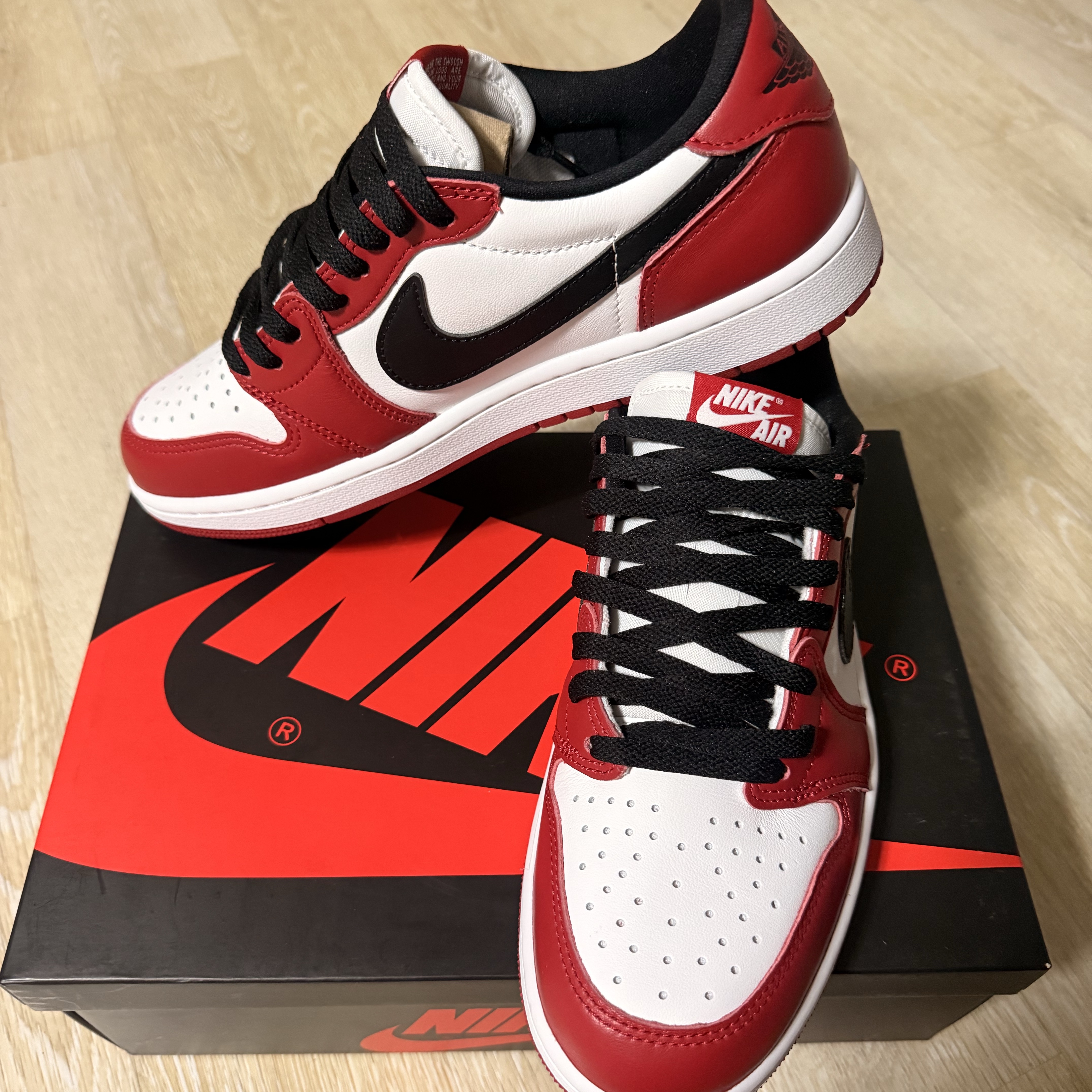Jordan 1 Retro Low OG Chicago 착용 스타일