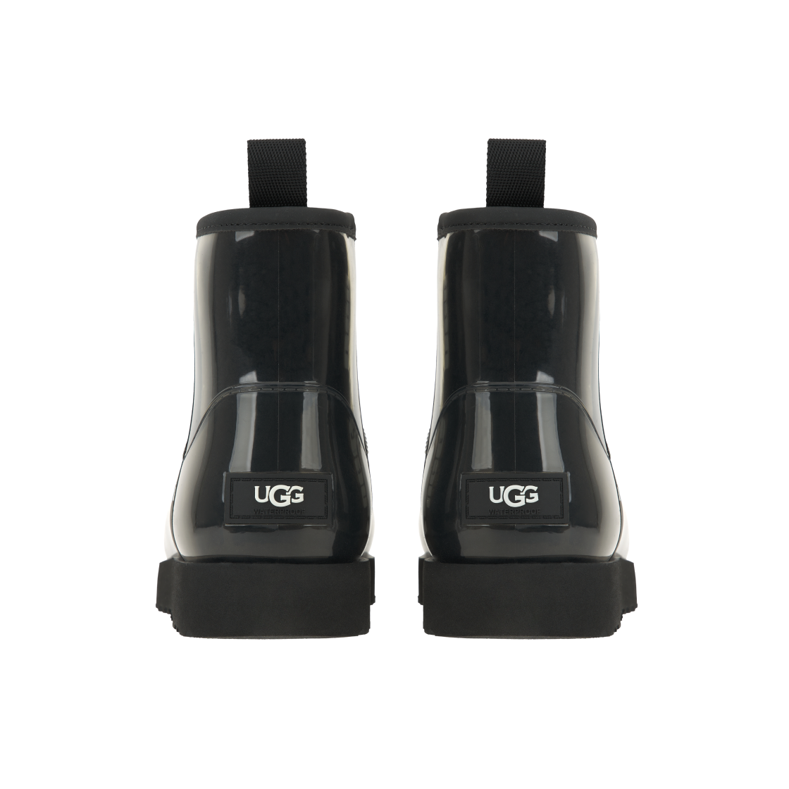 (W) 어그 클래식 클리어 미니 부츠 블랙((W) UGG Classic Clear Mini Boots Black) - 6