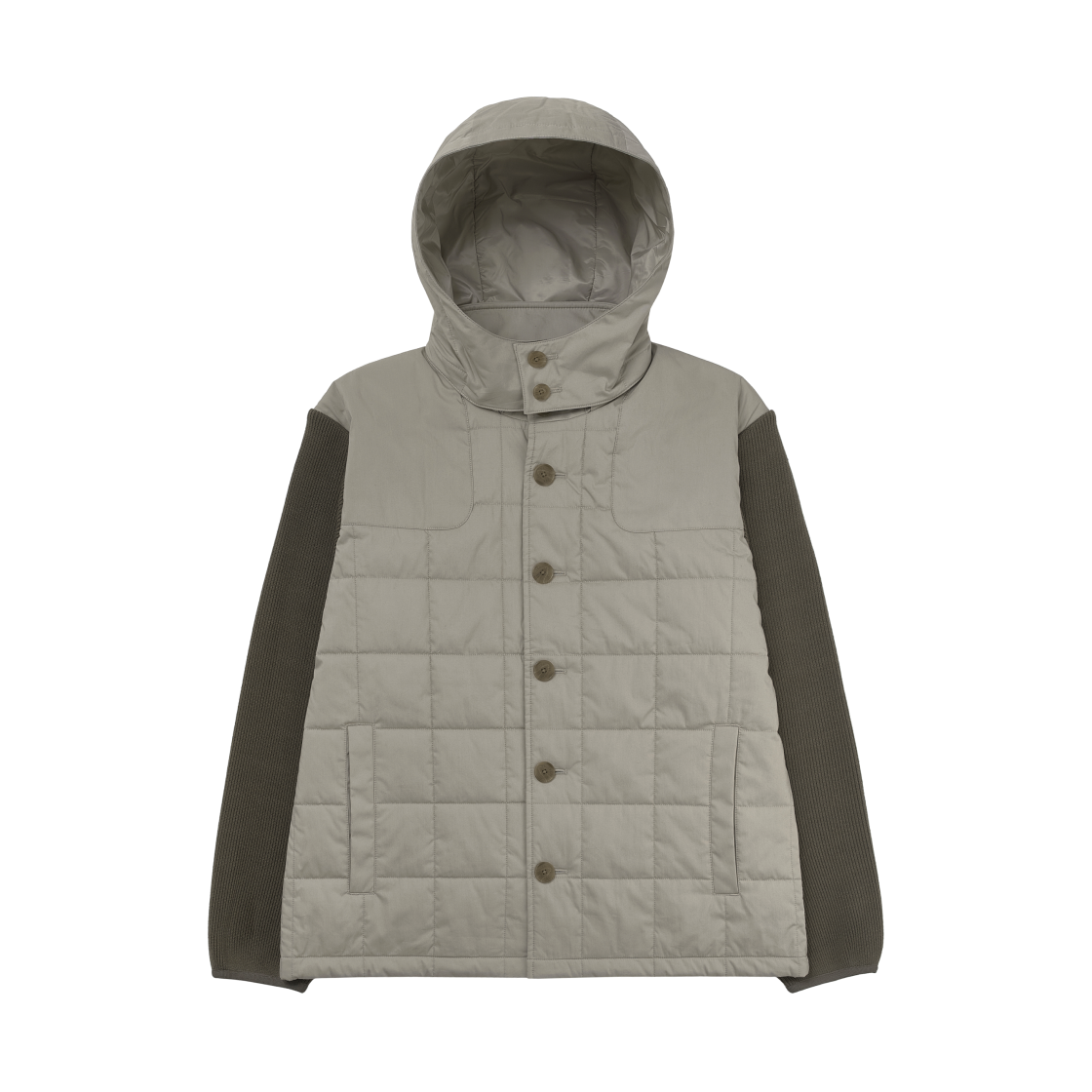 유니클로 x JW 앤더슨 콤비네이션 퀼팅 자켓 베이지(Uniqlo x JW Anderson Combination Quilting Jacket Beige) - 1