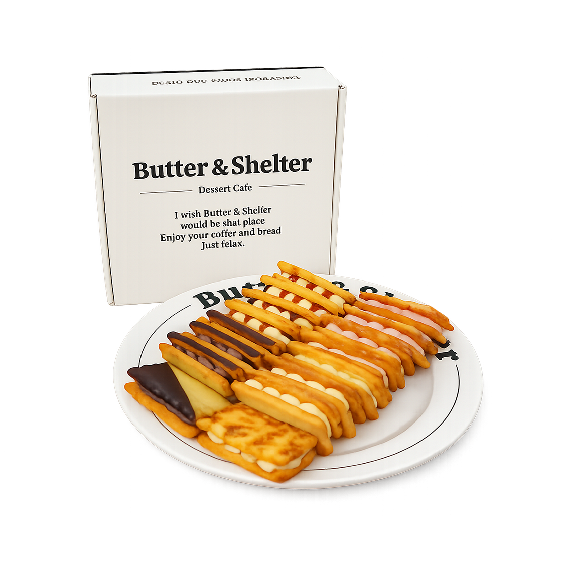 버터앤쉘터 버터샌드 버라이어티팩 (4종 16개입)(Butter&Shelter Butter Sand Variety Pack (4 flavor / 16EA))