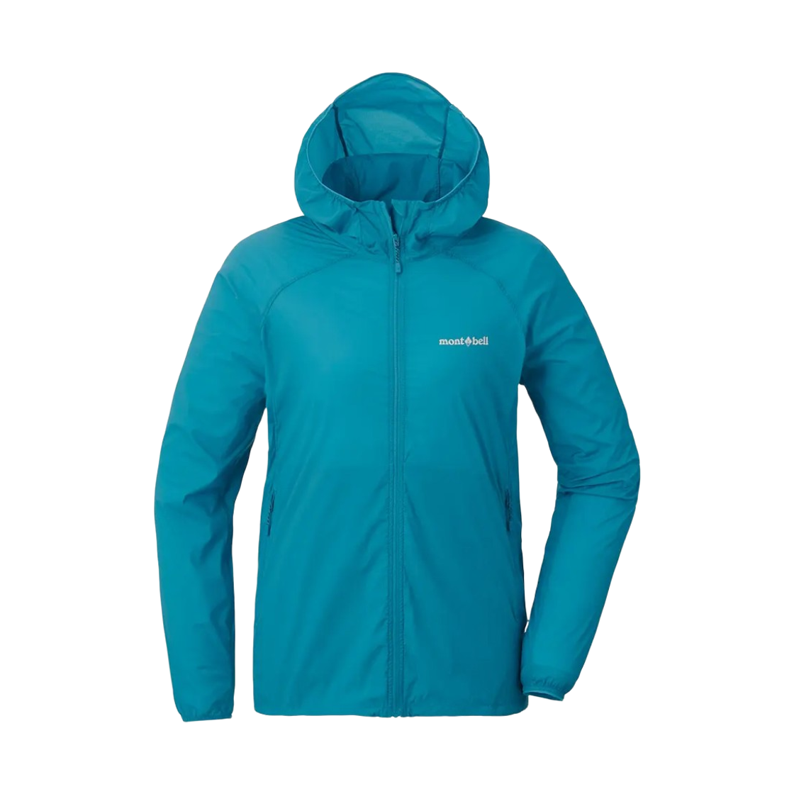 2303140 (W) Montbell U.L. Stretch Wind Hooded Jacket Turquoise