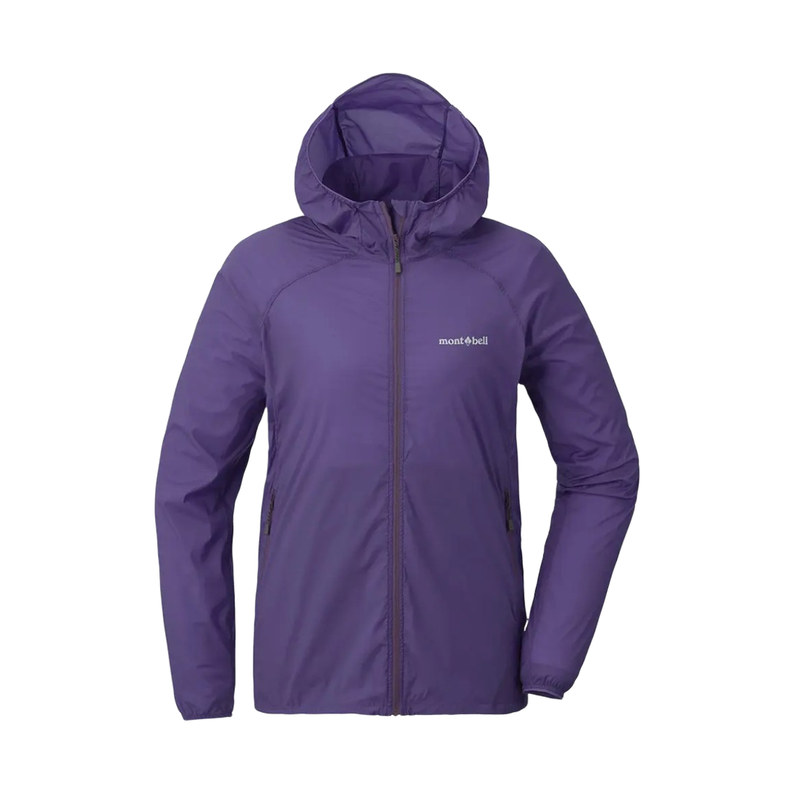 2303140 (W) Montbell U.L. Stretch Wind Hooded Jacket Purple