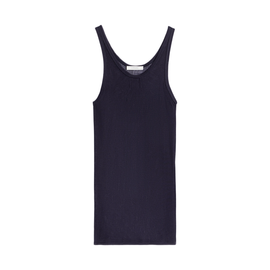 TS0026-LK1017-980 (W) Lemaire Seamless Tank Top in Viscose Silk Midnight