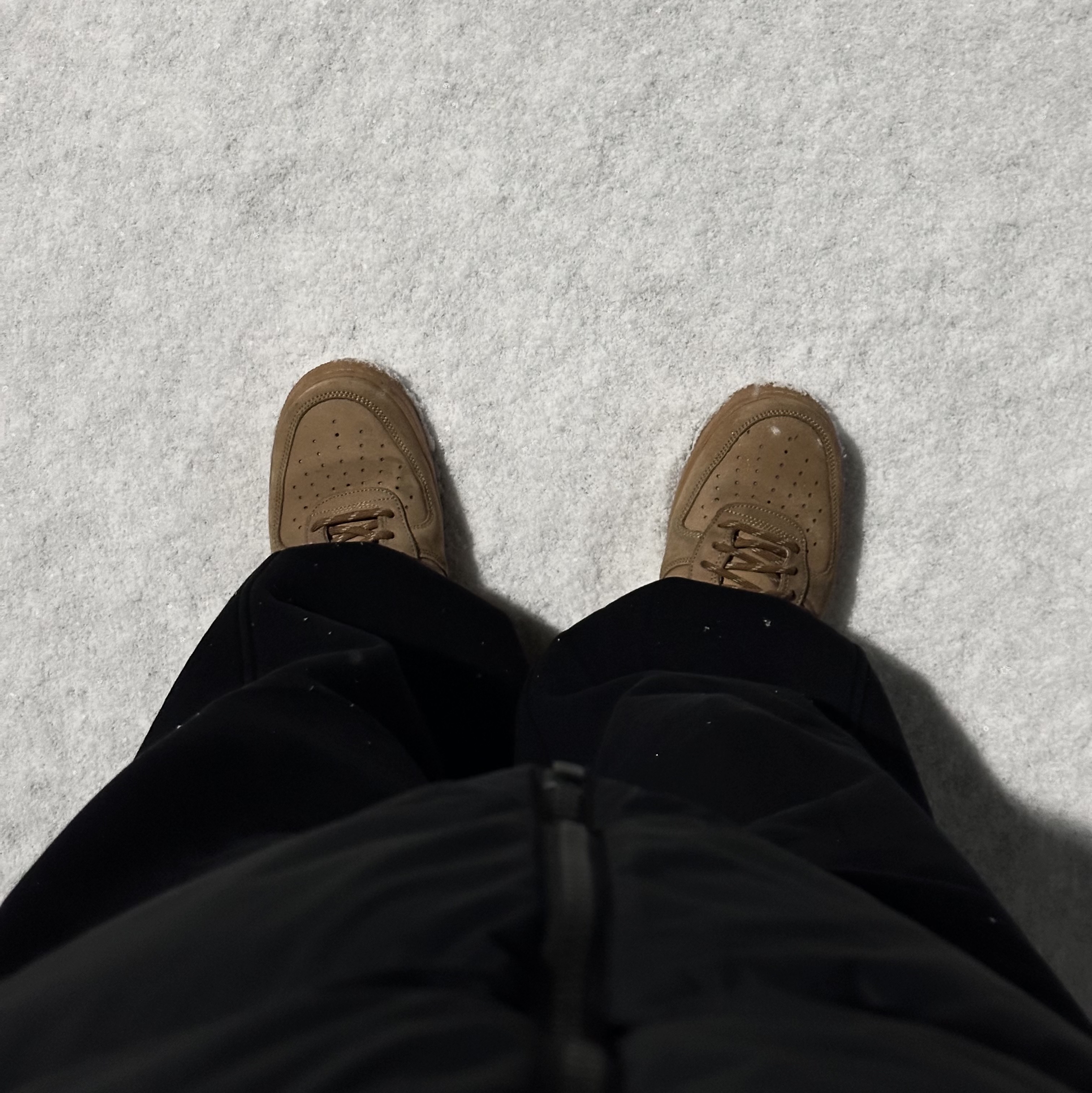 Nike Air Force 1 '07 WB Flax 착용 스타일