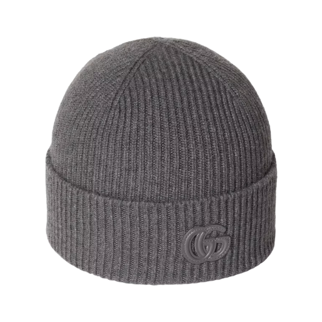 구찌 패치 캐시미어 햇 그레이(Gucci Cashmere Hat with Patch Grey) - 1