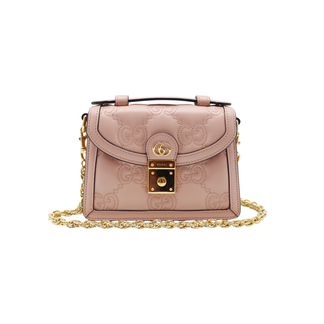 구찌 724499 GG 마틀라세 탑핸들백(Gucci 724499 GG Matelasse Top Handle Bag) - 1