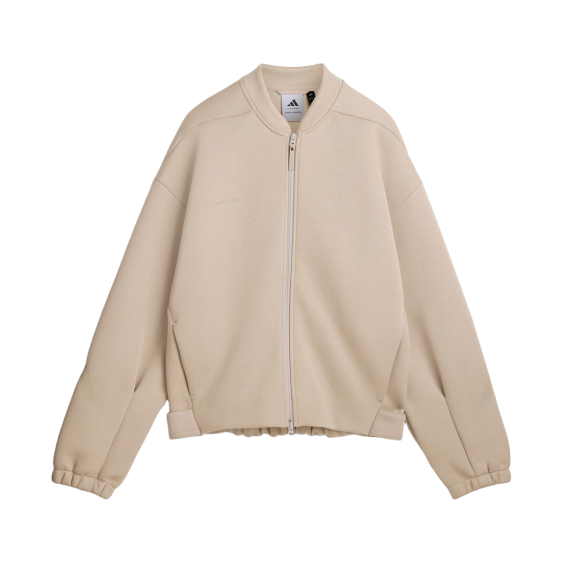 KG2630 Adidas x Entire Studios Z.N.E. Uniform Full-Zip Knit Putty Beige - US Sizing