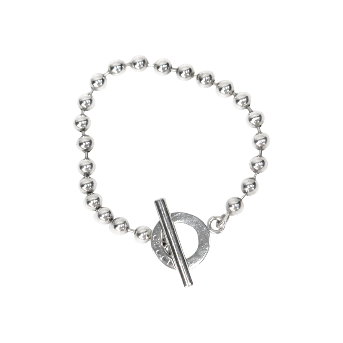 구찌 라운드 바 실버 팔찌 A-B48550(Gucci Round Bar Silver Bracelet A-B48550)
