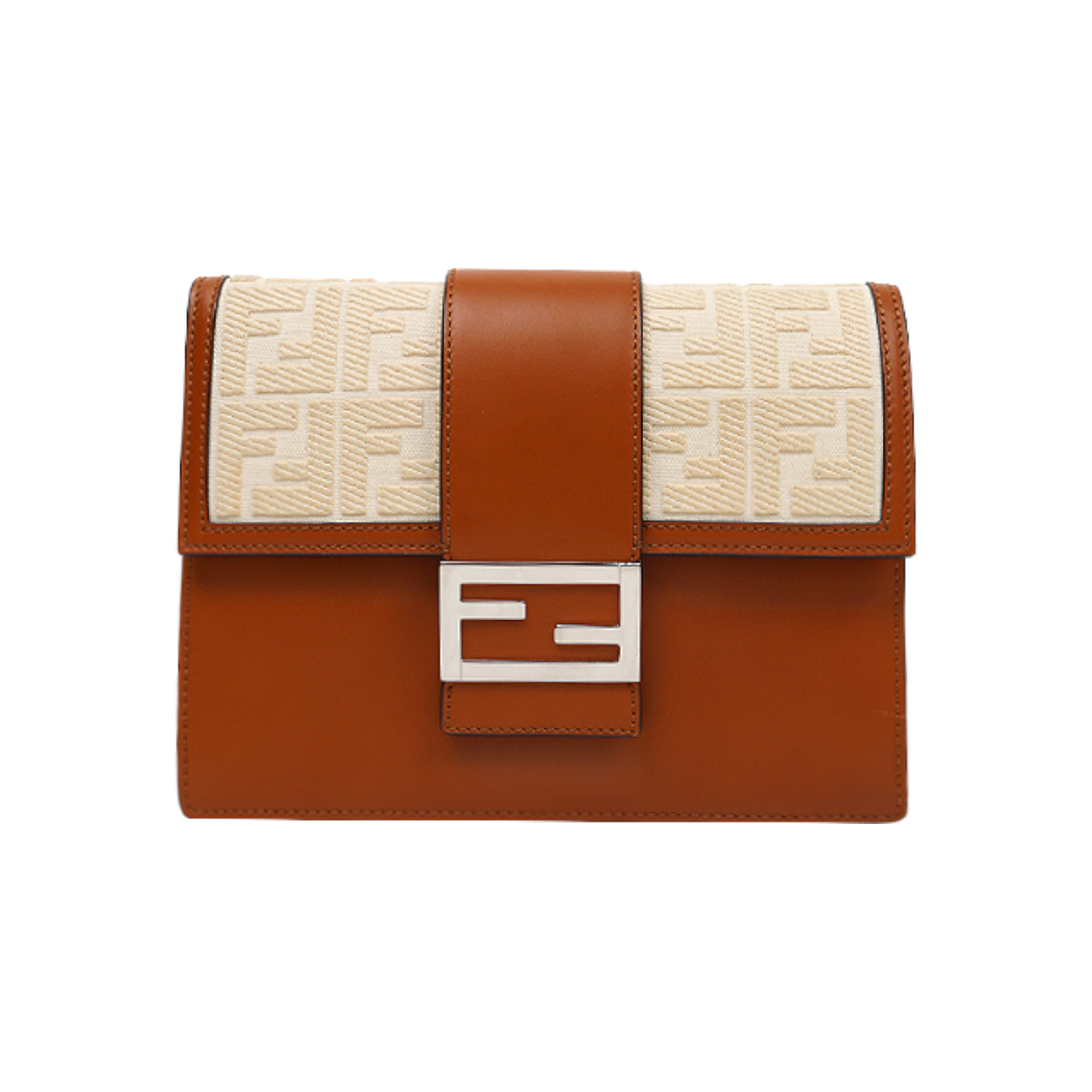 ITETLU3VJPBF Fendi Brown Juka Baguette Bag C-A45181