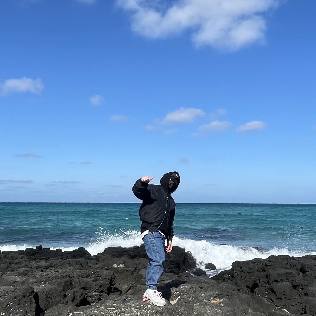 Juun.J Cone Denim Track Jogger Pants Blue, Nike x Supreme Shox Ride 2 SP White 착용 스타일 - 3