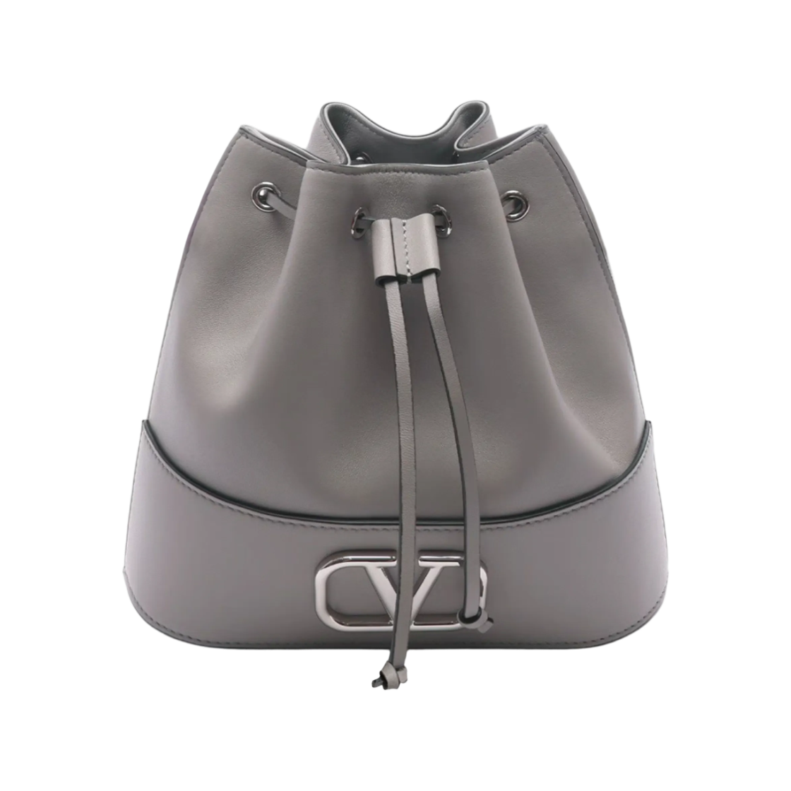 P0T83LFMWRL Valentino Vlogo Bucket Chain Crossbody Bag Dove Grey