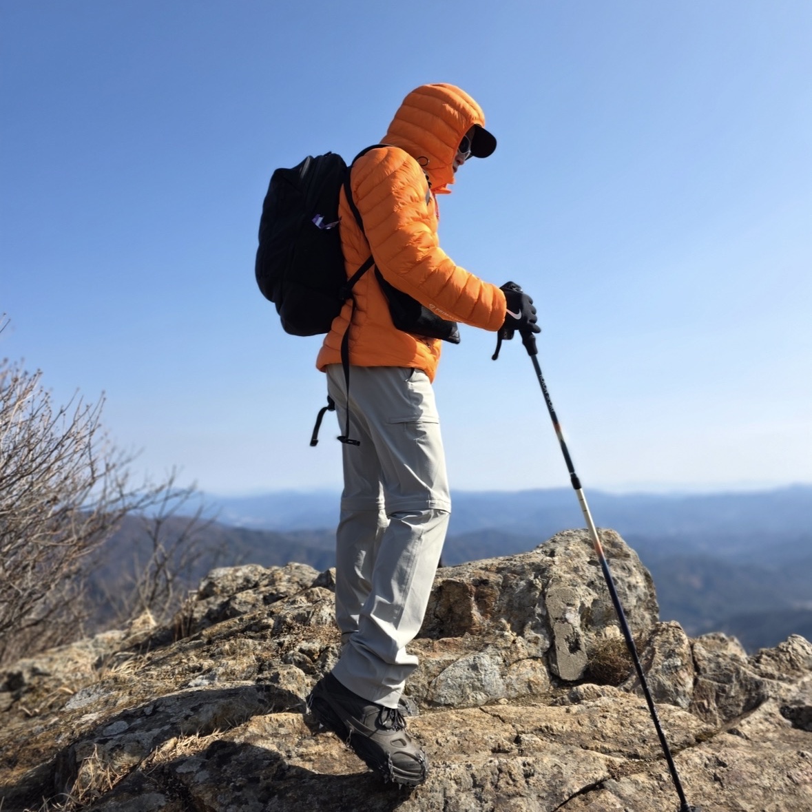 Nike ACG Lava Flow Therma-Fit ADV Jacket Safety Orange Summit White - Asia 착용 스타일 - 2