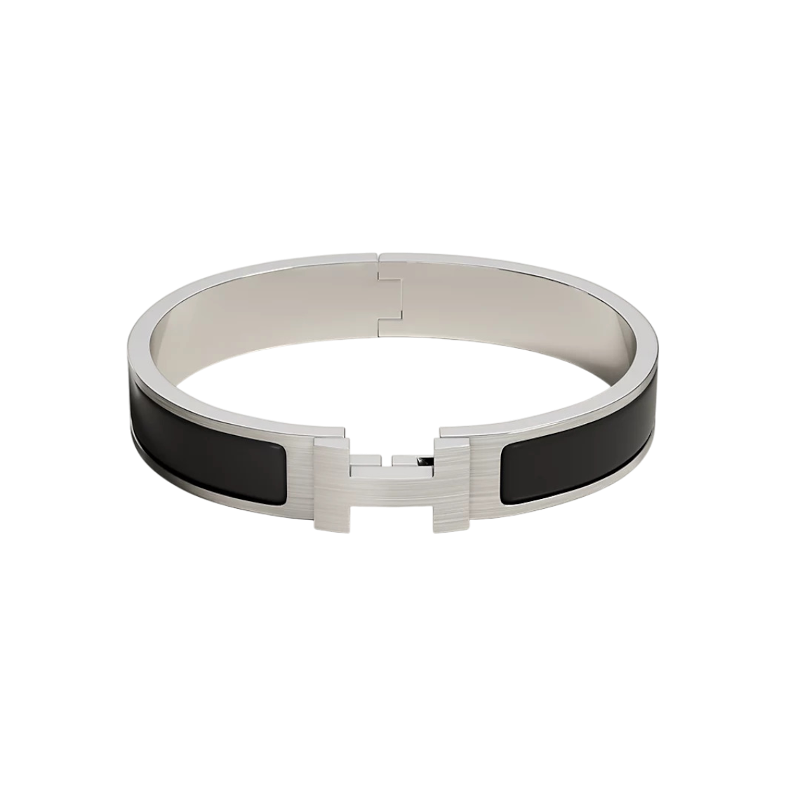 ITS4U99C2BCJ Hermes Click H Bracelet HH Noir Matte T6 H703203