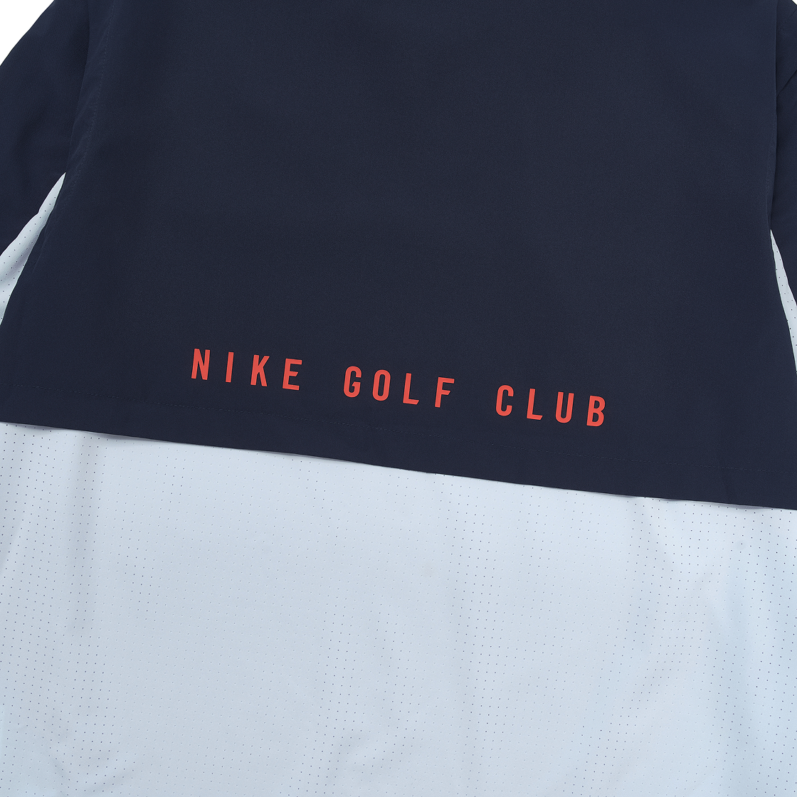 나이키 골프 클럽 드라이핏 하프 집 자켓 옵시디언 풋볼 그레이 - 아시아(Nike Golf Club Dri-Fit Half Zip Jacket Obsidian Football Grey - Asia) - 5