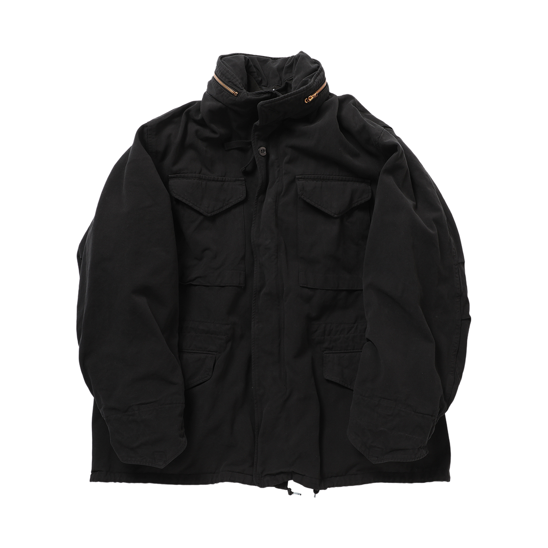 코모리 가먼트 다이드 M65 자켓 블랙 - 25AW(Comoli Garment Dyed M65 Jacket Black - 25AW)