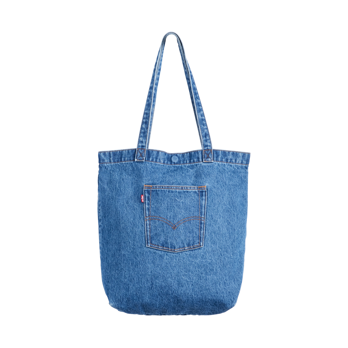 005FV-0000 Levi's Back Pocket Totebag Medium Indigo