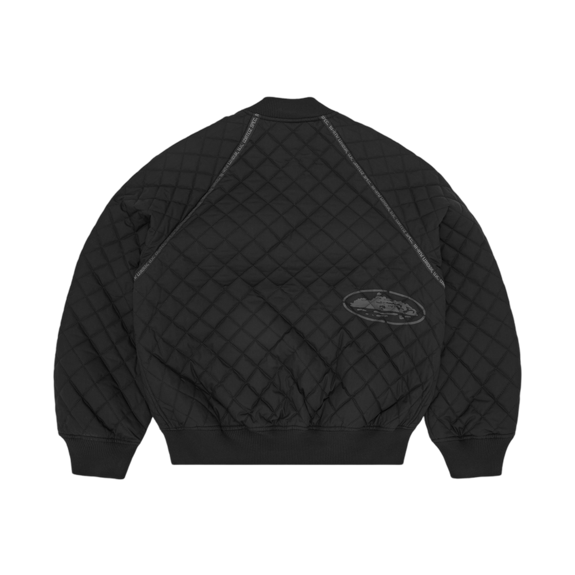 코르테이즈 퀼티드 익스체인지 봄버 블랙(Corteiz Quilted Exchange Bomber Black) - 2