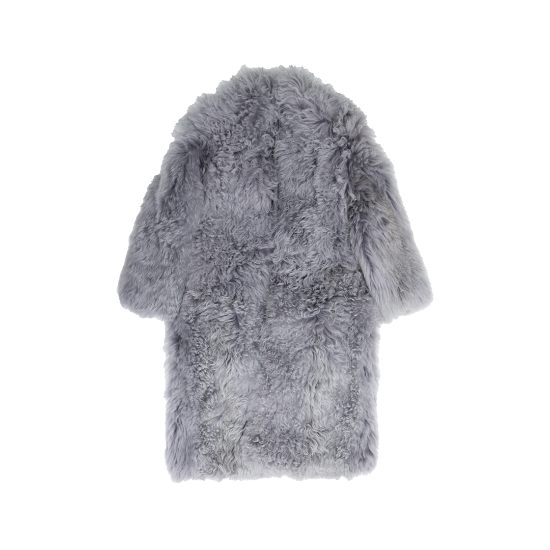 페라가모 13C614 시어링 코트 포그 그레이드(Salvatore Ferragamo Shearling Coat in Fog Gray)