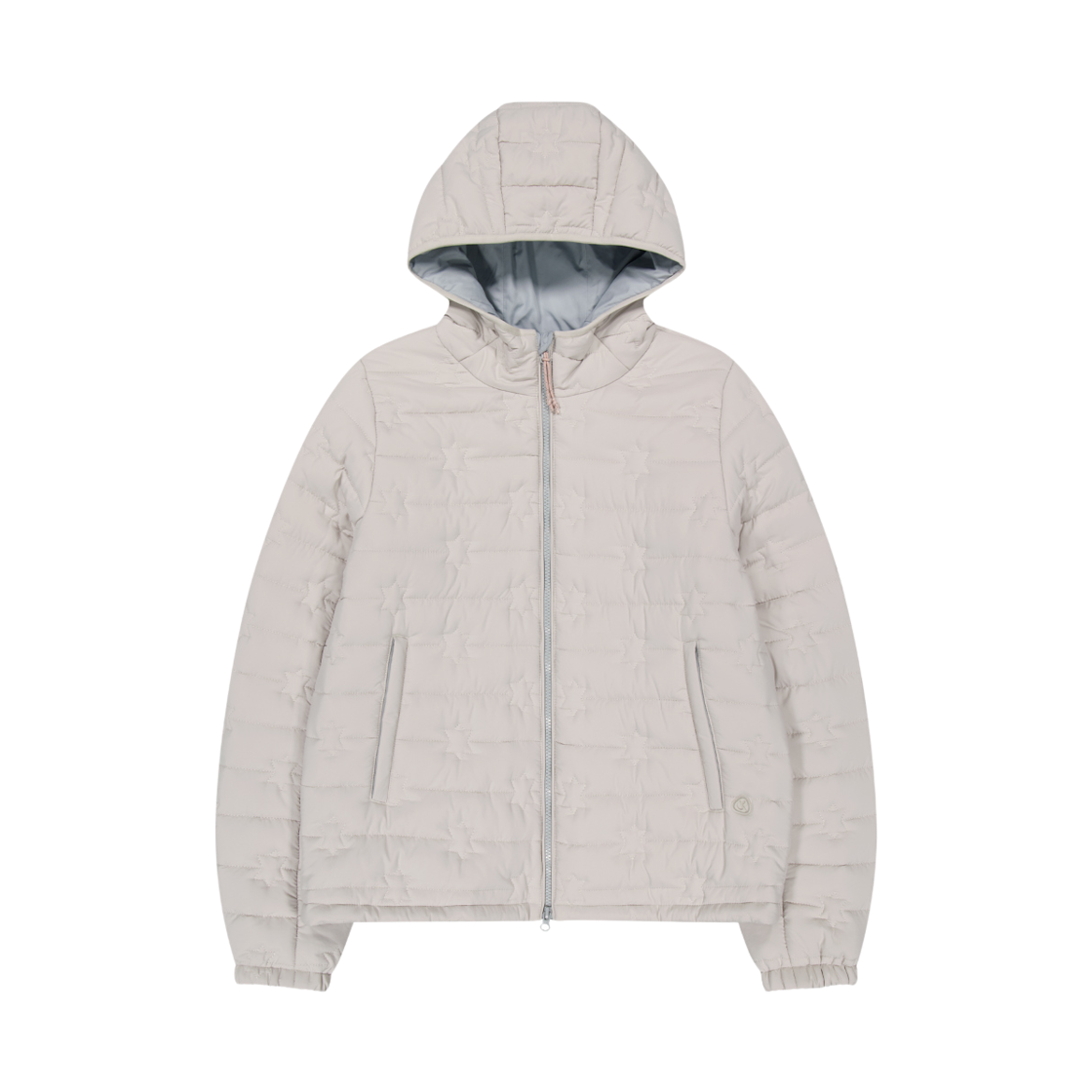 - (W) Coyseio Fluffy Light Padded Jacket Ivory