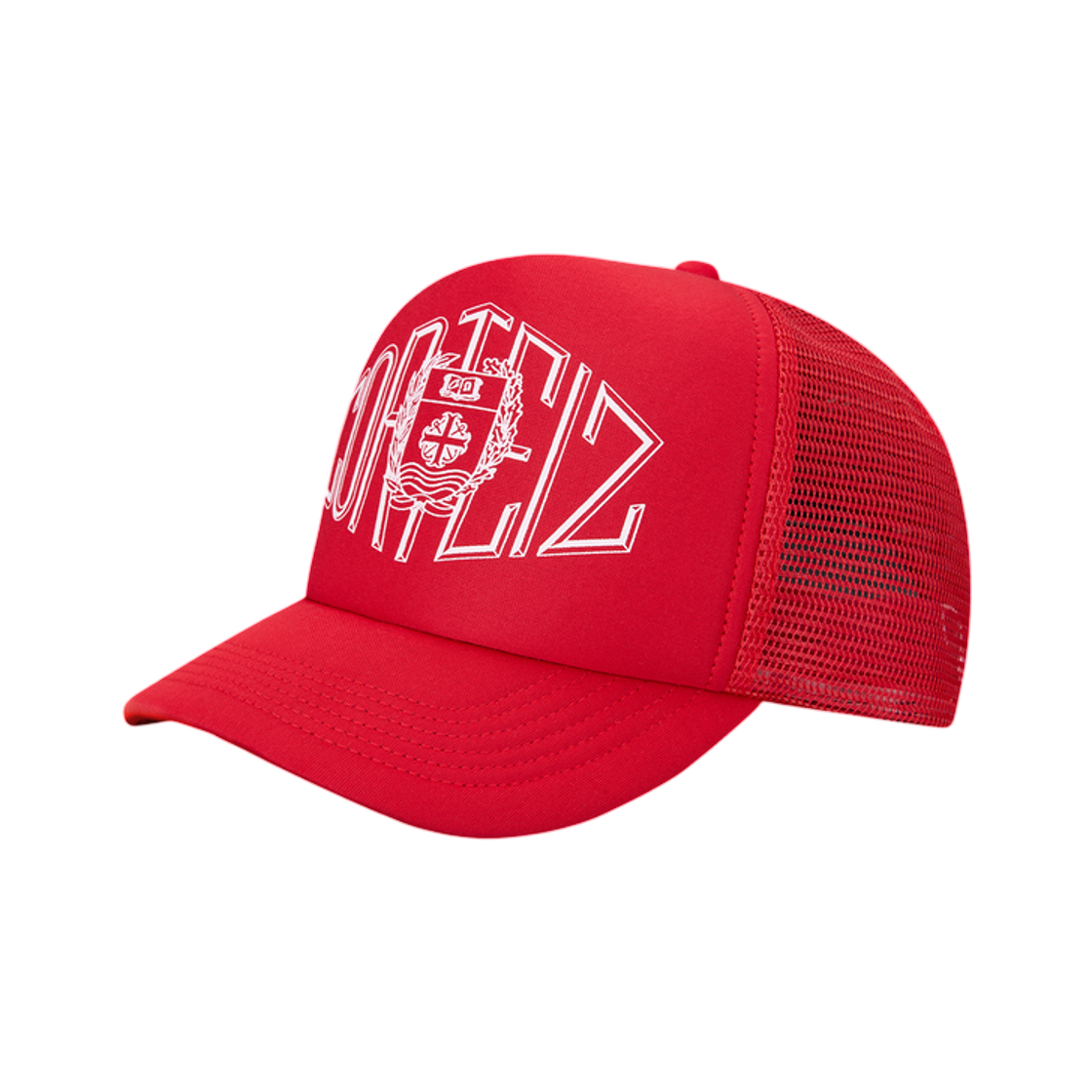 코르테이즈 소포모어 트러커 햇 레드(Corteiz Sophomore Trucker Hat Red)