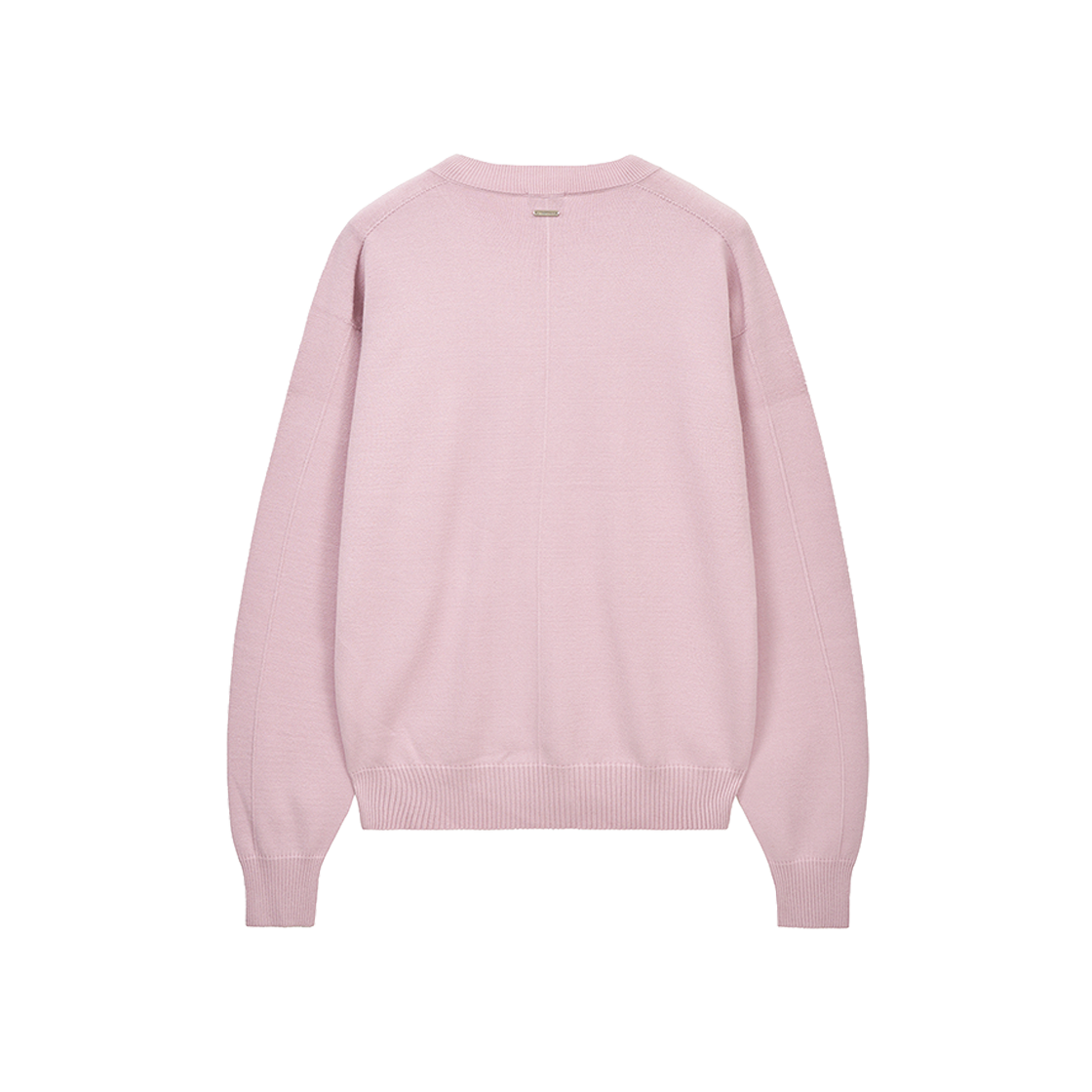 지오송지오 셈블런스 홀가먼트 브이넥 니트 라이트 핑크 ZI2KT809LP(ZIOSONGZIO SEMBLANCE Wholegarment V Neck Knit Light Pink) - 2