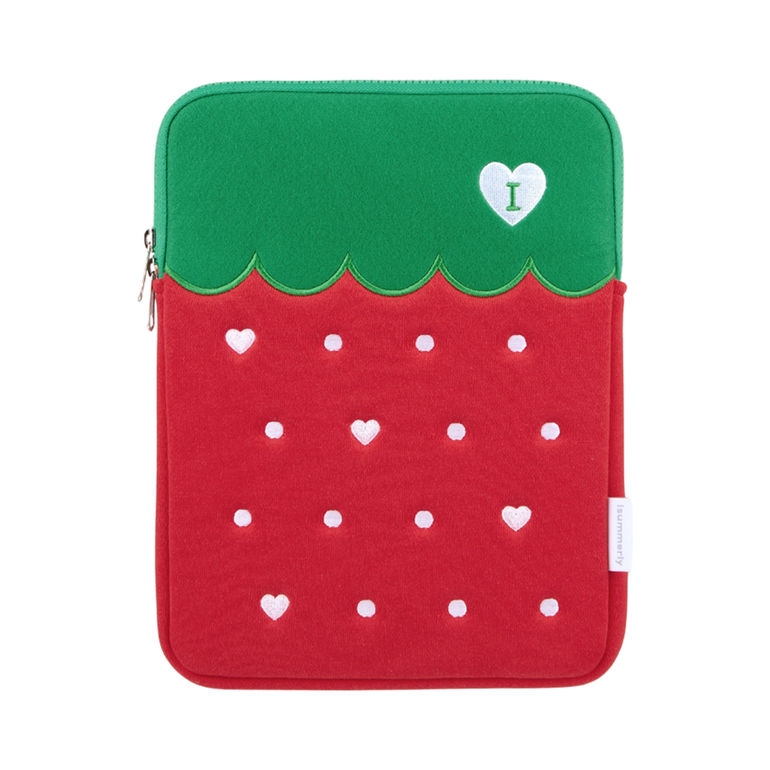 아이썸머리 딸기 태블릿 파우치 11인치 레드(Isummerly Love Berry Tablet Pouch 11inch Red)