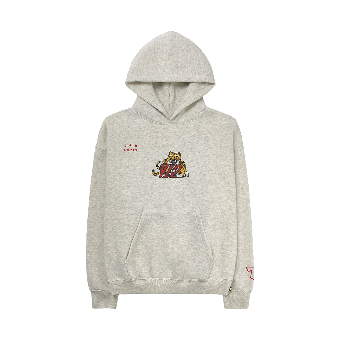 기아 타이거즈 x 아이앱 스튜디오 V12 후드 아이보리(Kia Tigers x IAB Studio V12 Hoodie Ivory)