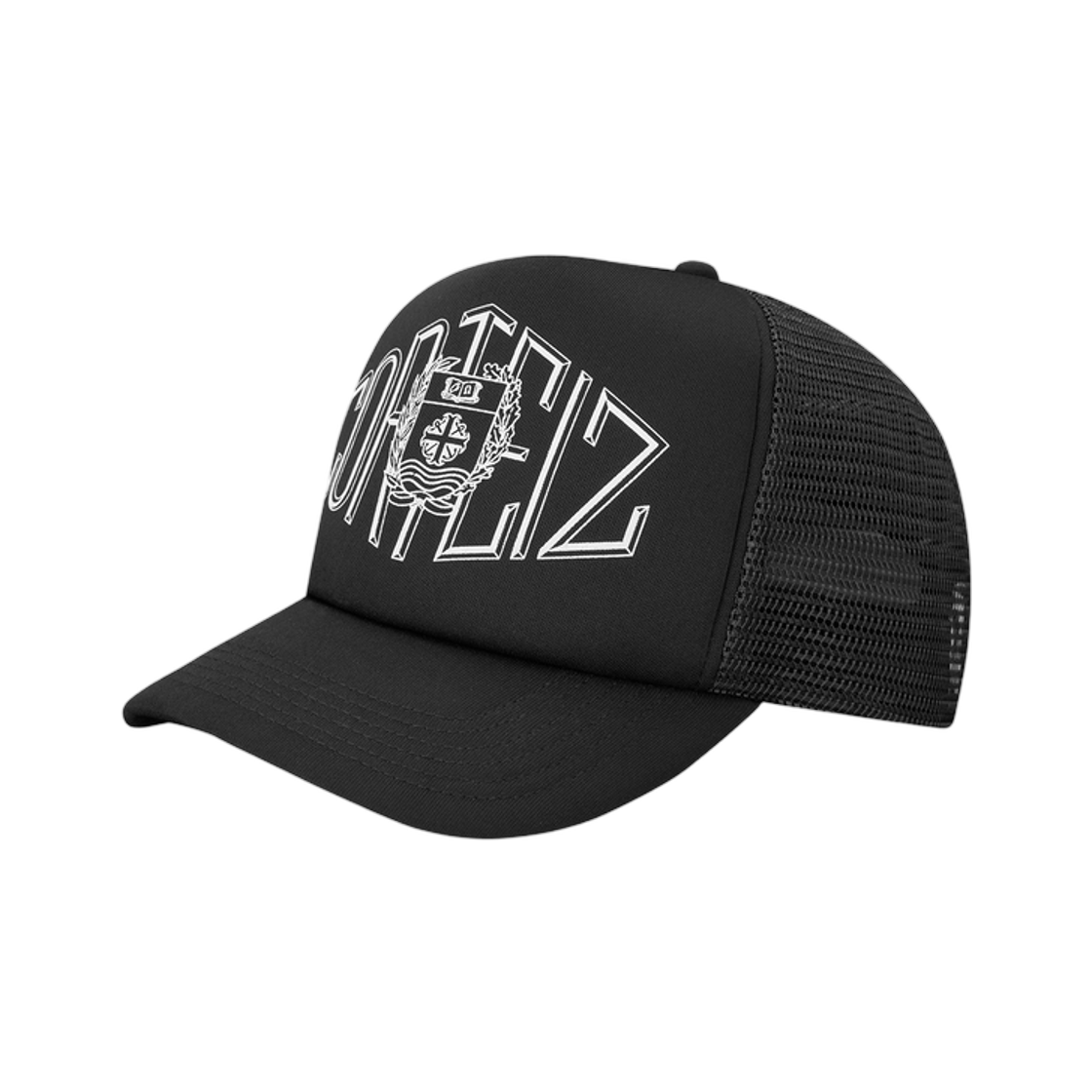 - Corteiz Sophomore Trucker Hat Black