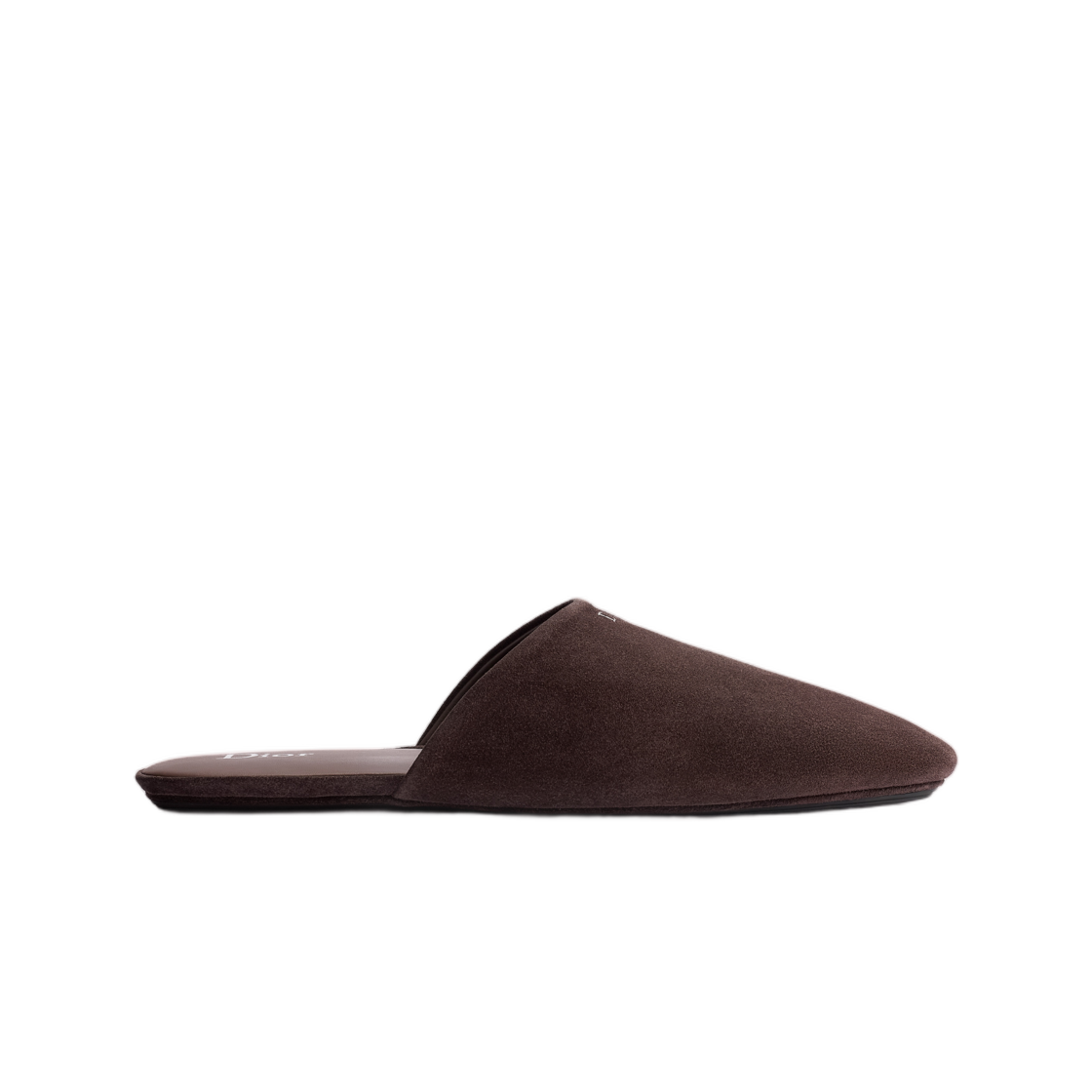 3SA156ACE-H742 Dior Indior Mule Suede Deep Brown