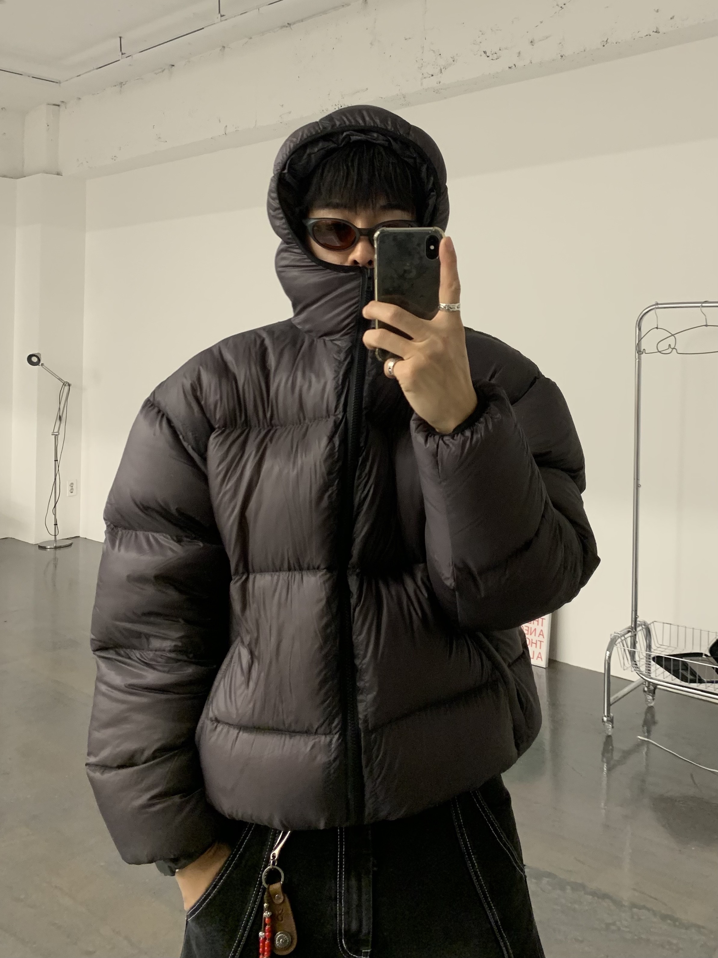 Oakley Eye Jacket Redux Latitude Collection Matte Olive Ink Frame Prizm Bronze Lenses High Bridge Fit 착용 스타일 - 1